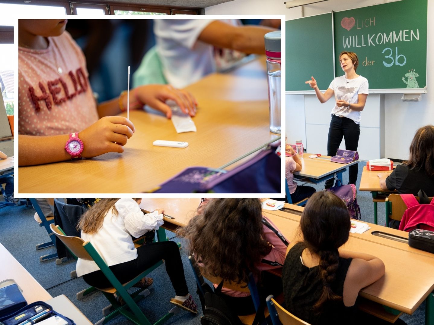 Das Bildungsministerium hat die ersten Ergebnisse der PCR-Testungen in Vorarlberger Schulen übermittelt.