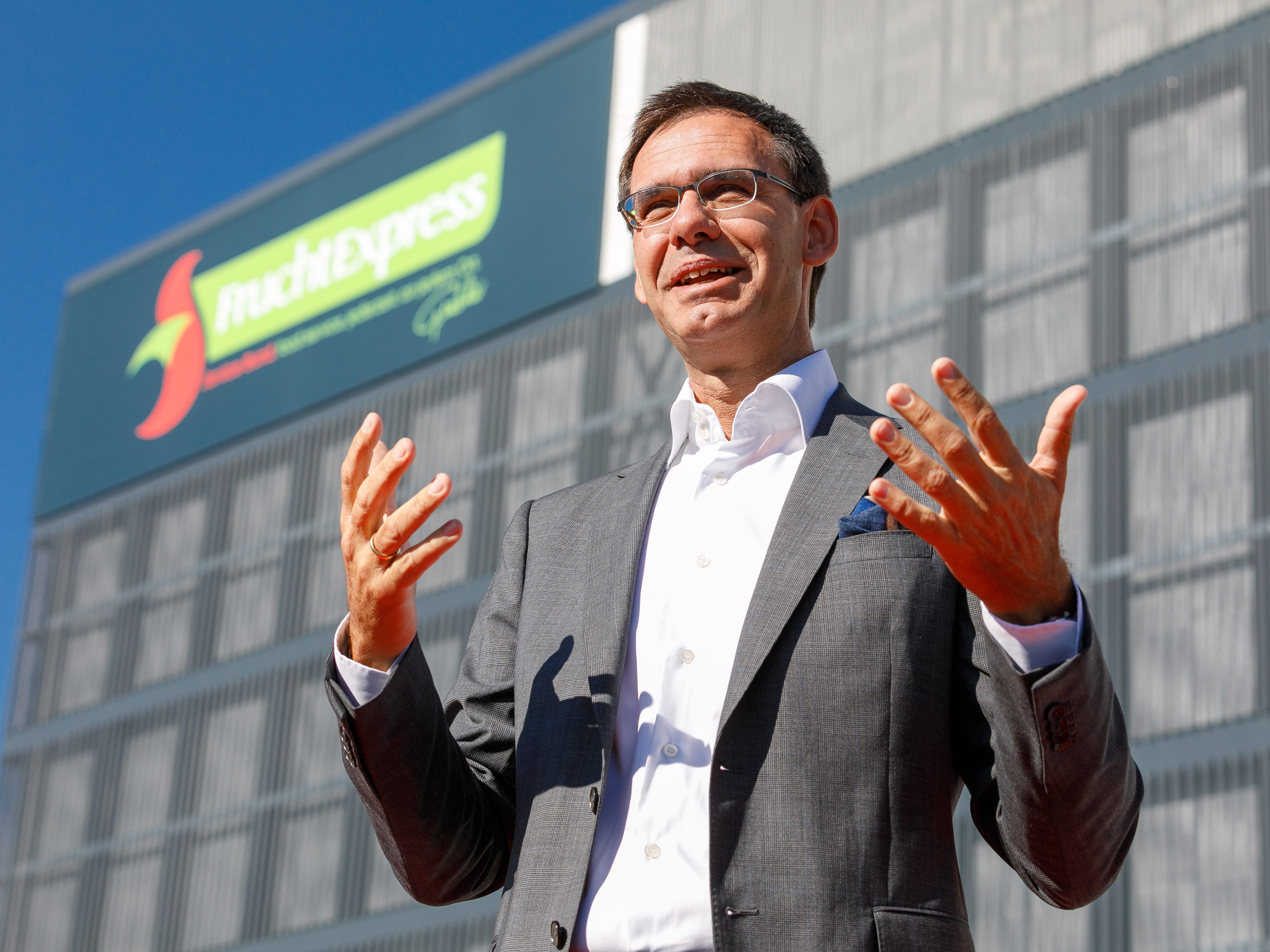 Die Betriebserweiterung wurde am heutigen Samstag eröffnet.
