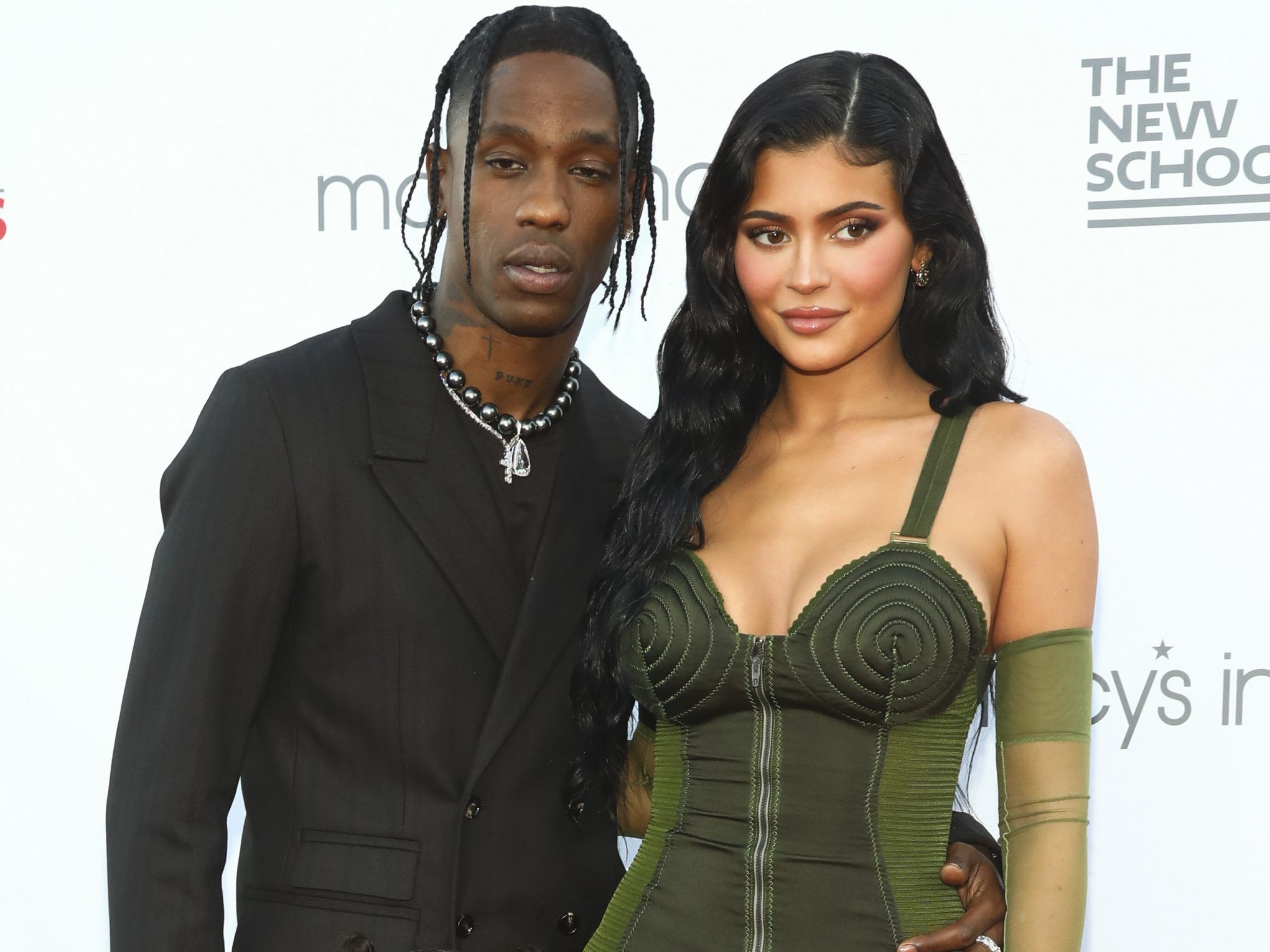 Kylie Jenner mit Travis Scott und Töchterchen Stormi