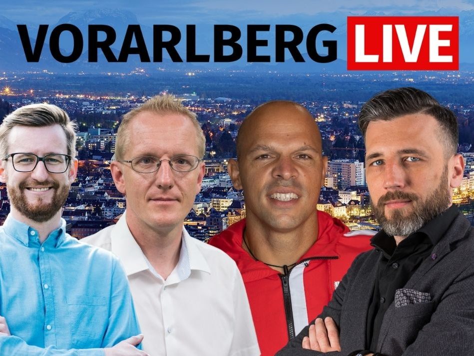 Johannes Huber, Johannes Gasser und Thomas Flax sind bei "Vorarlberg LIVE" zu Gast.