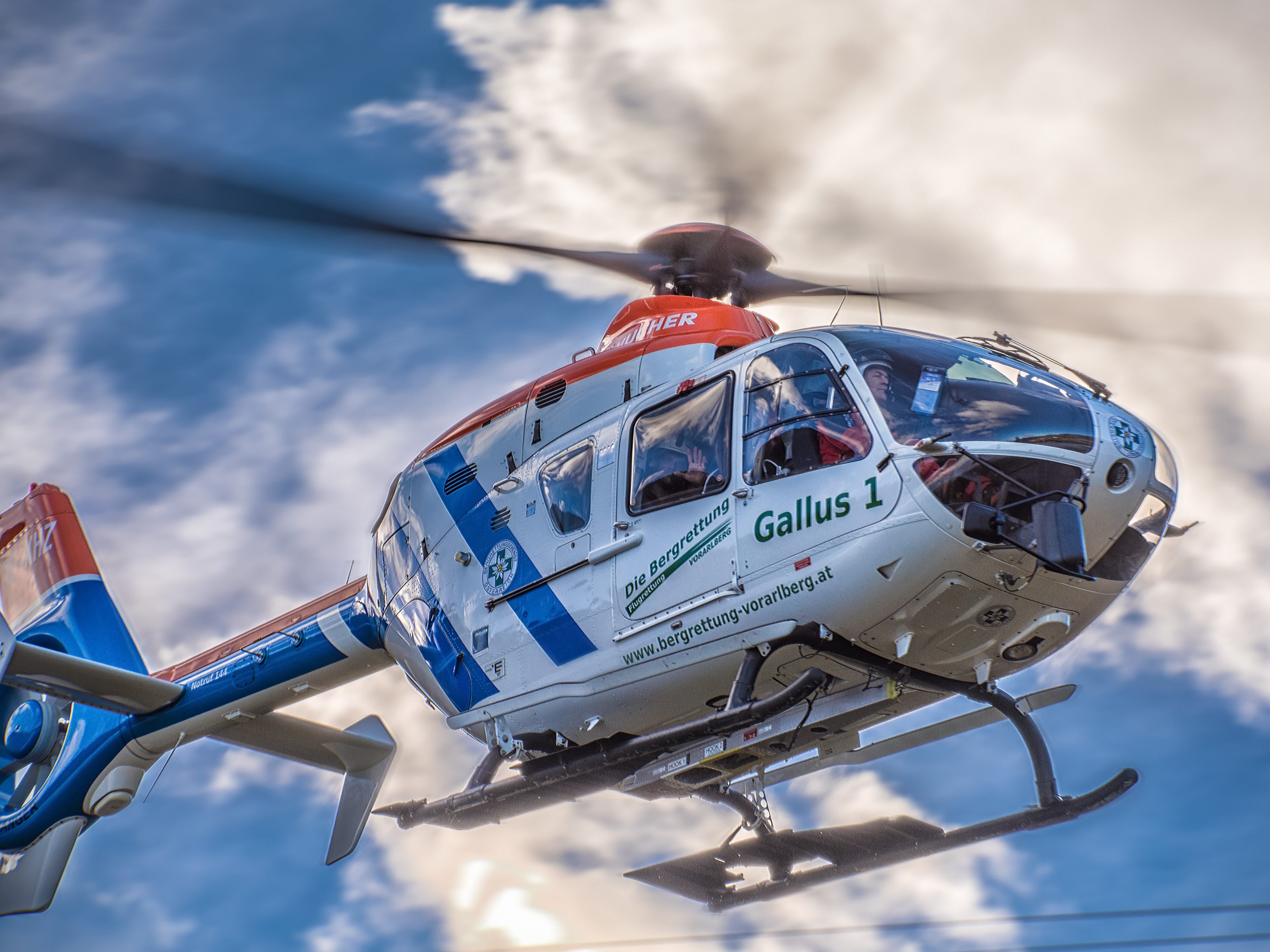 Eine Frau wurde bei einem Unfall in Gaschurn schwer verletzt.