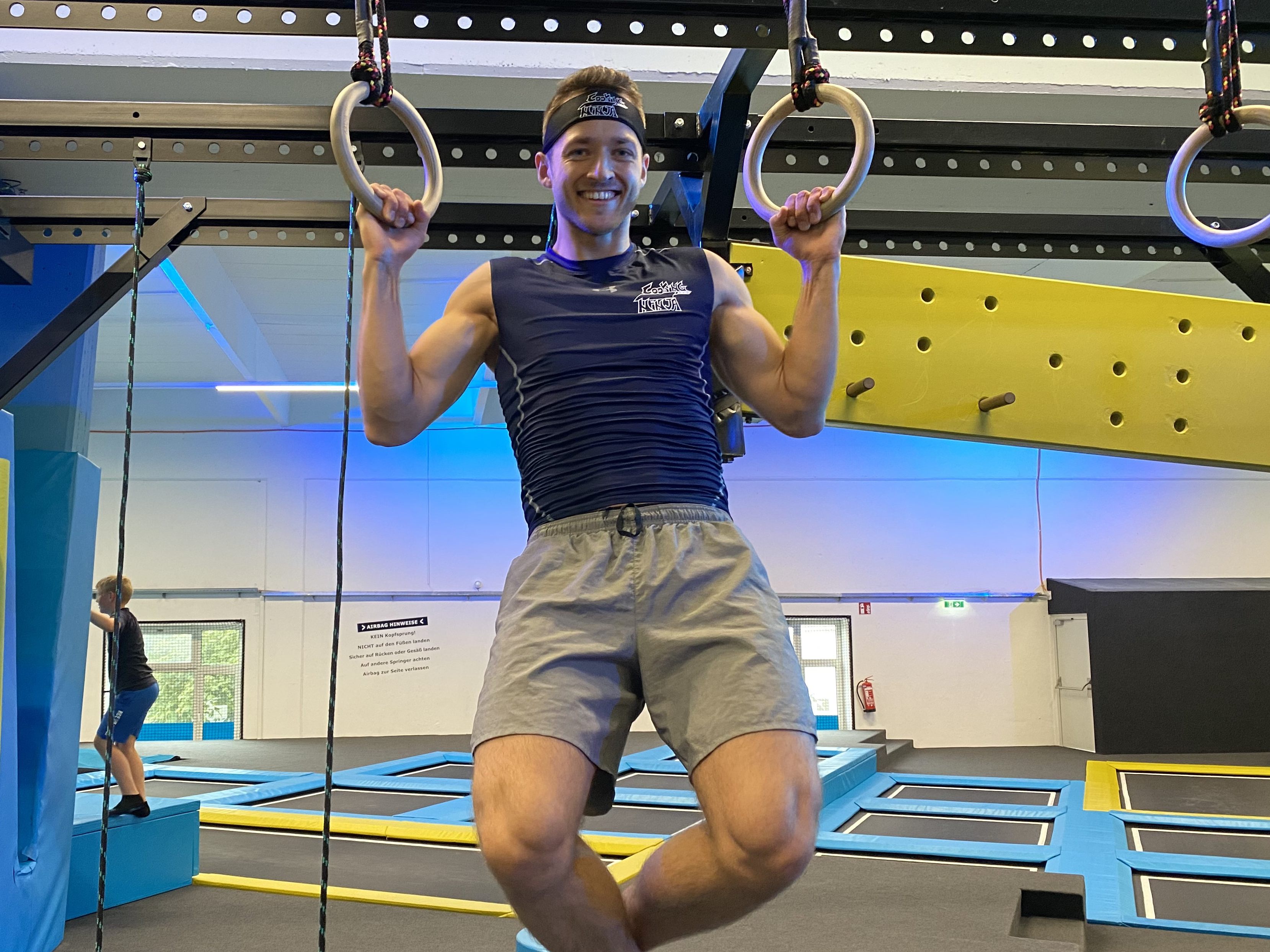 Patrik Walder beim Training