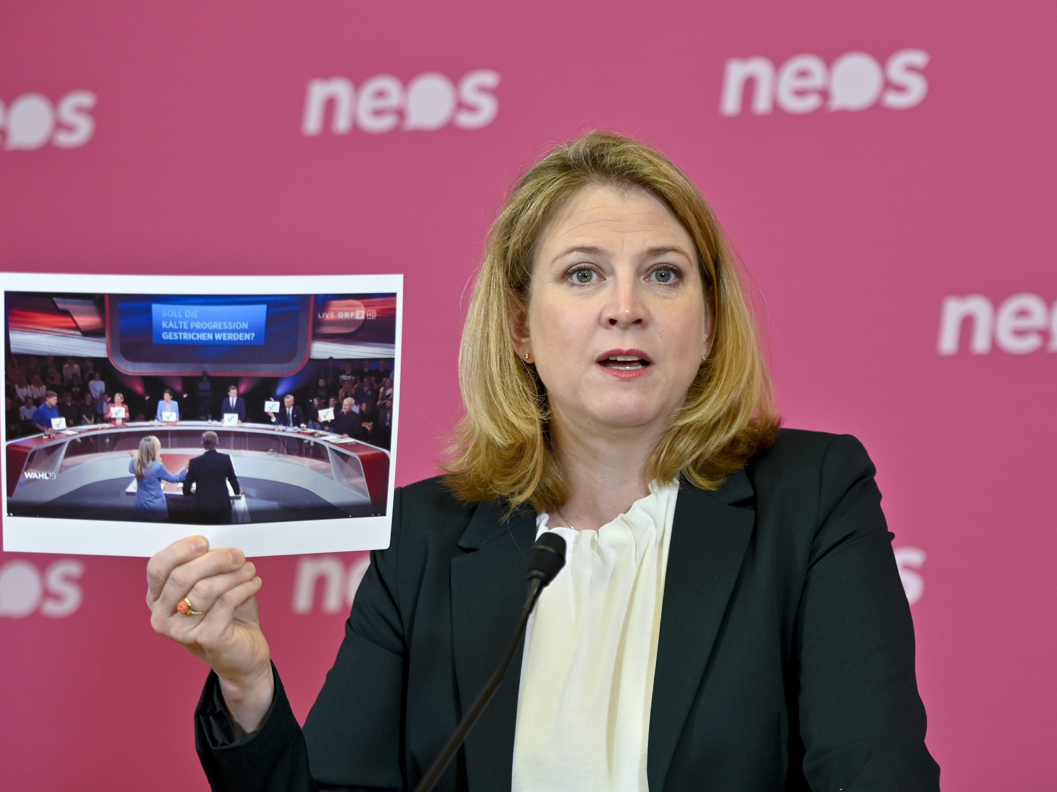 Meinl-Reisinger pocht auf Abschaffung der kalten Progression