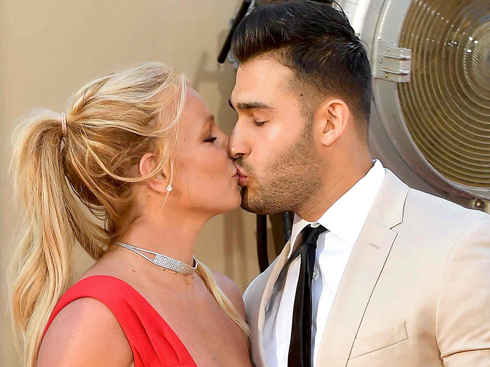 Britney Spears und ihr Verlobter Sam Asghari