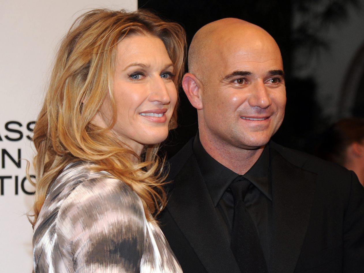 Steffi Graf und Andre Agassi haben es nicht leicht: Der Tennis-Profi wird mit dem Tod bedroht.