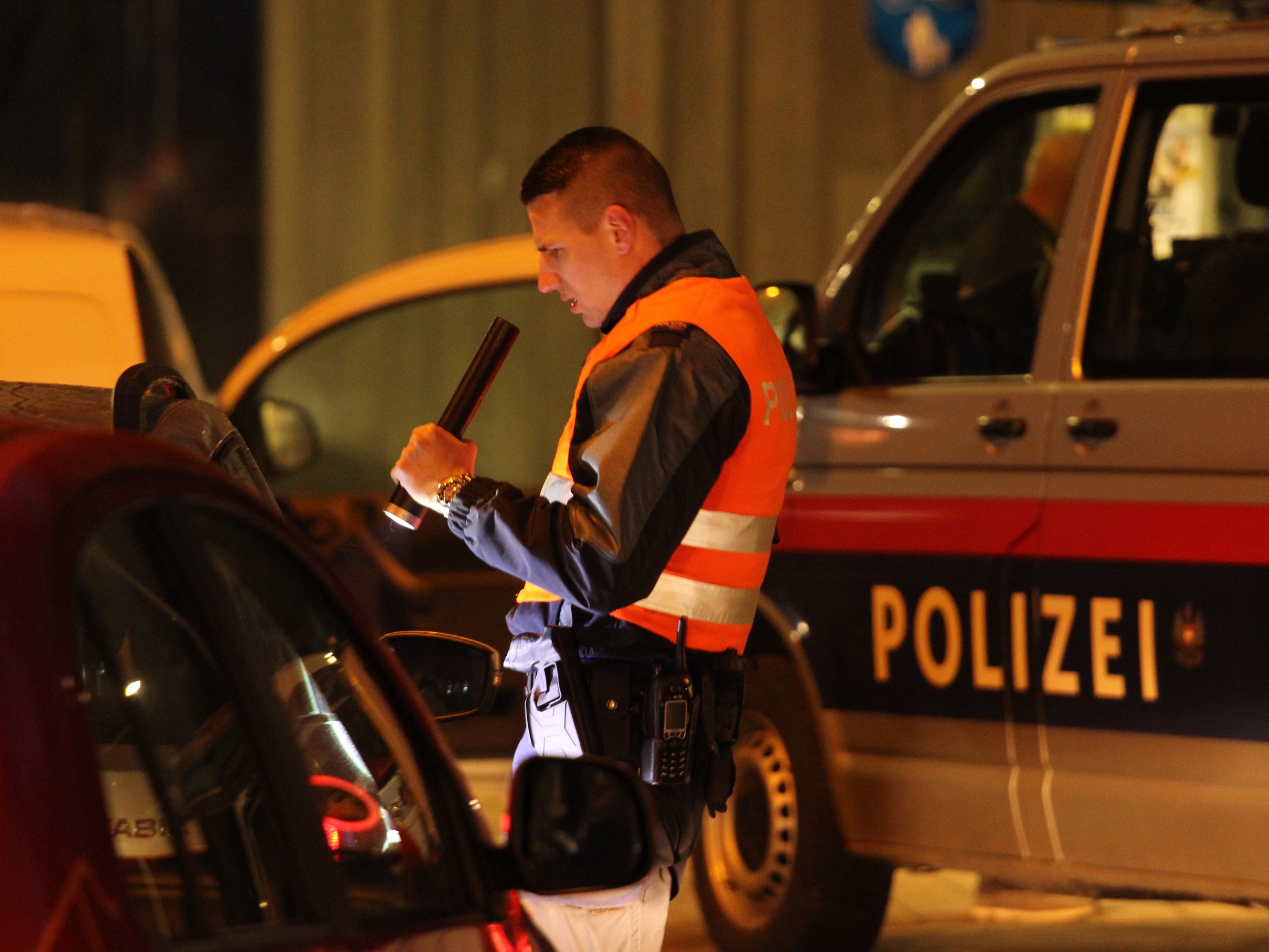 Die Polizei führte in Feldkirch und Bludenz Schwerpunktkontrollen durch.