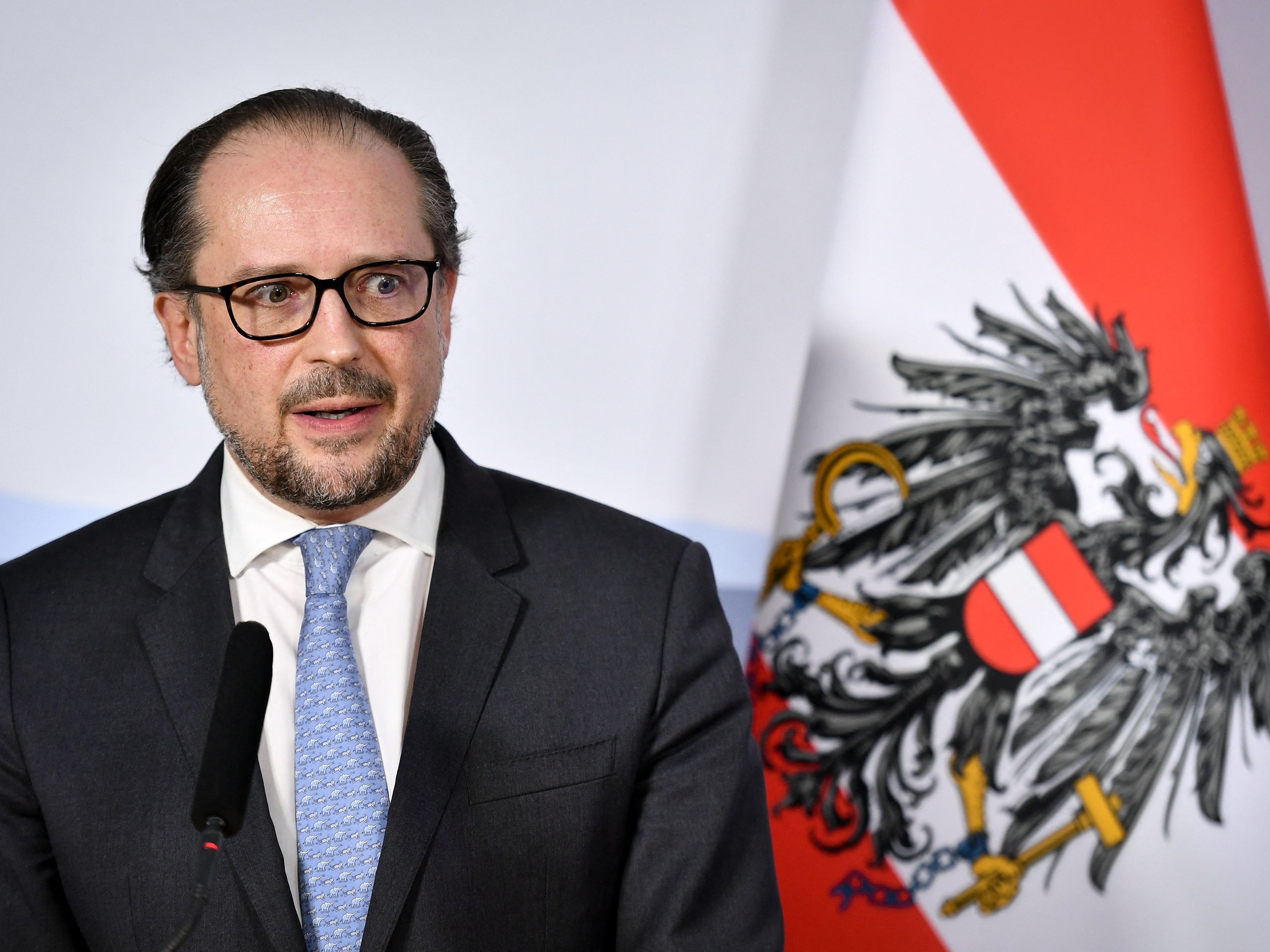 Schallenberg hat Termin mit Vizekanzler am Vormittag, mit Staatsoberhaupt zu Mittag.