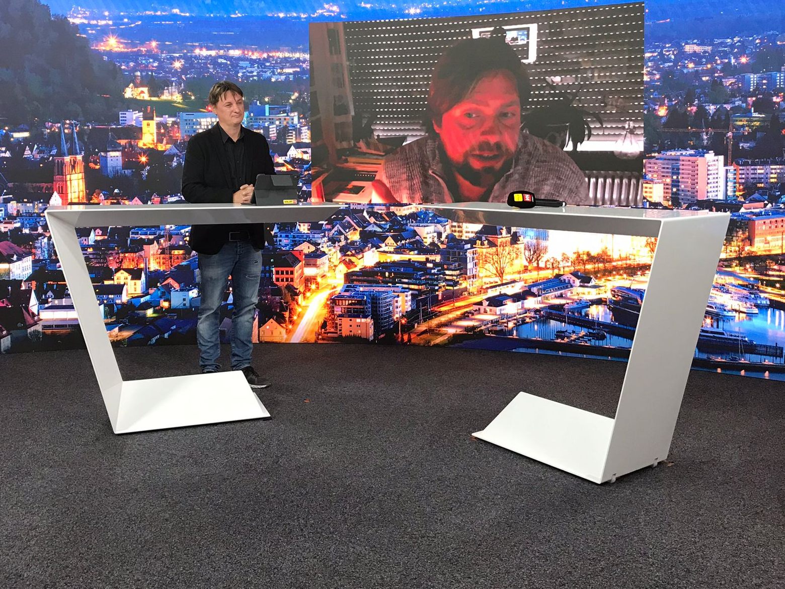 Jens Jüttner war am Montag bei "Vorarlberg LIVE" zu Gast.