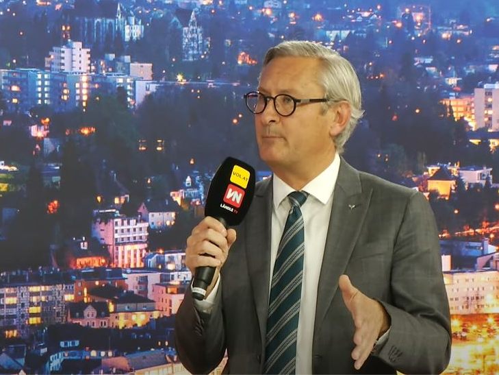 Gerhard Hamel von der Volksbank Vorarlberg war am Freitag bei "Vorarlberg LIVE".