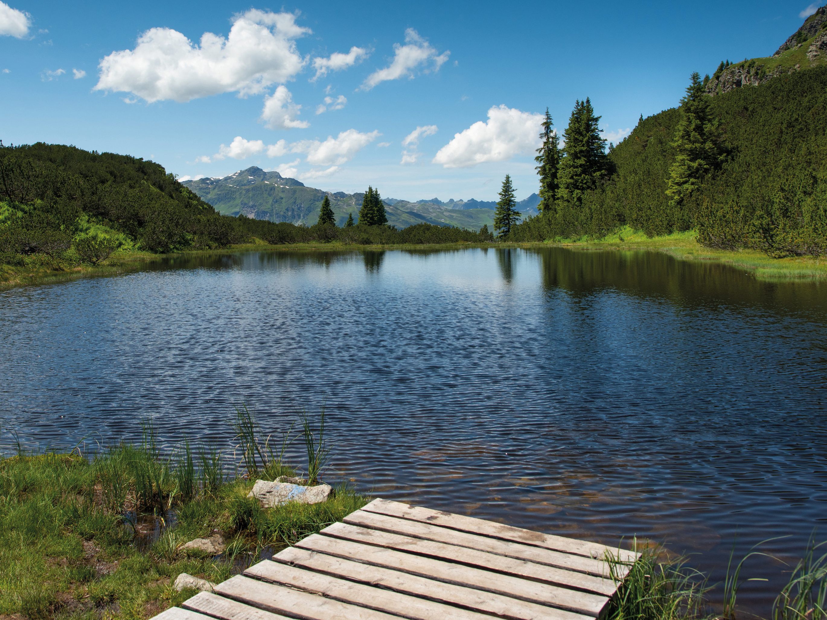 Der Wiegensee im Montafon - Der schönste Platz Österreichs 2021.