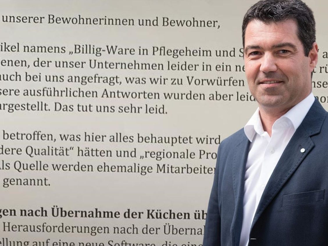 Christian Längle (SeneCura) ruderte nach den Anschuldigungen gegenüber VOL.AT zurück.