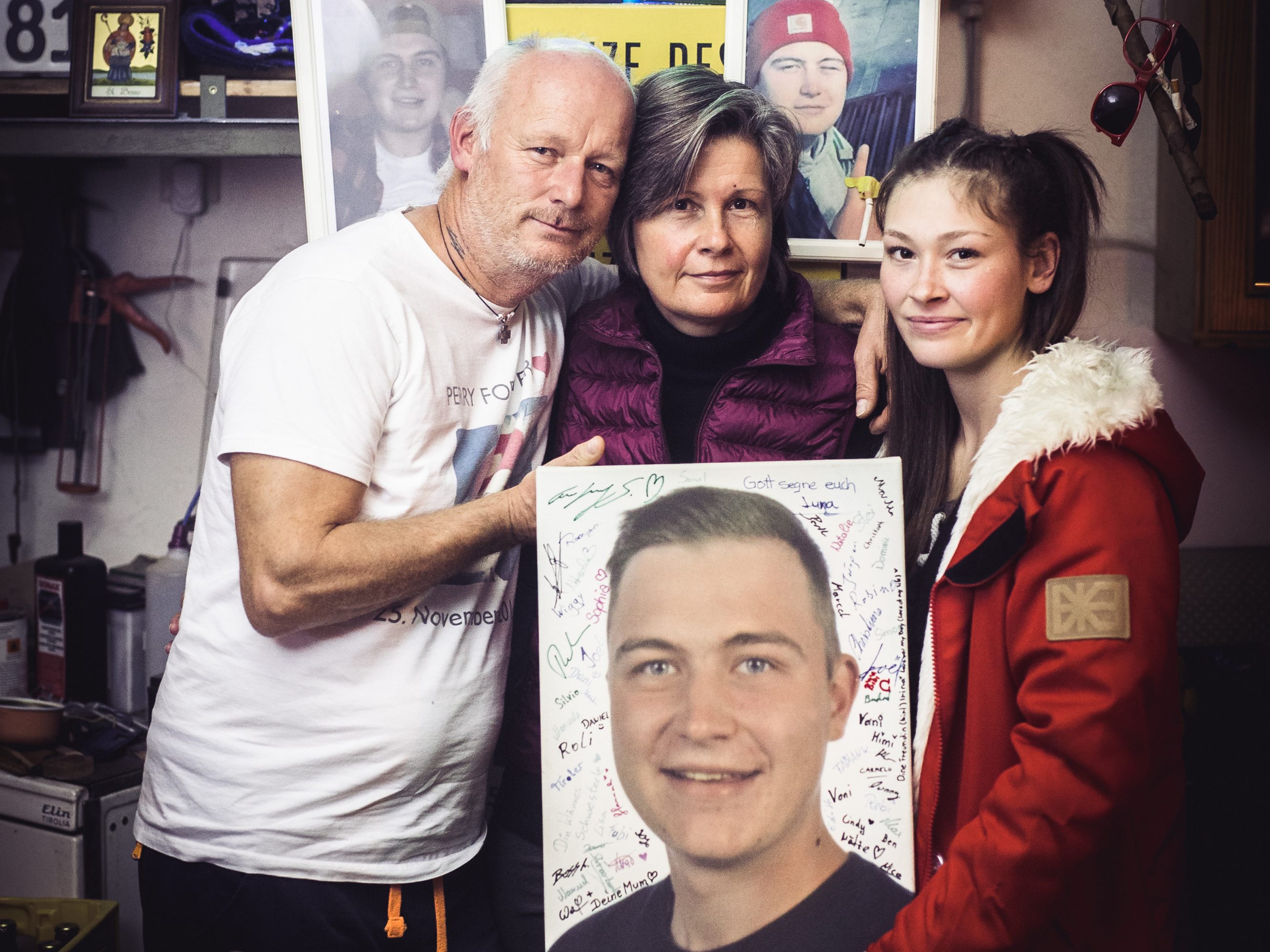 MIchael "Perry" Perauer lebt in der Erinnerung seiner Familie fort.