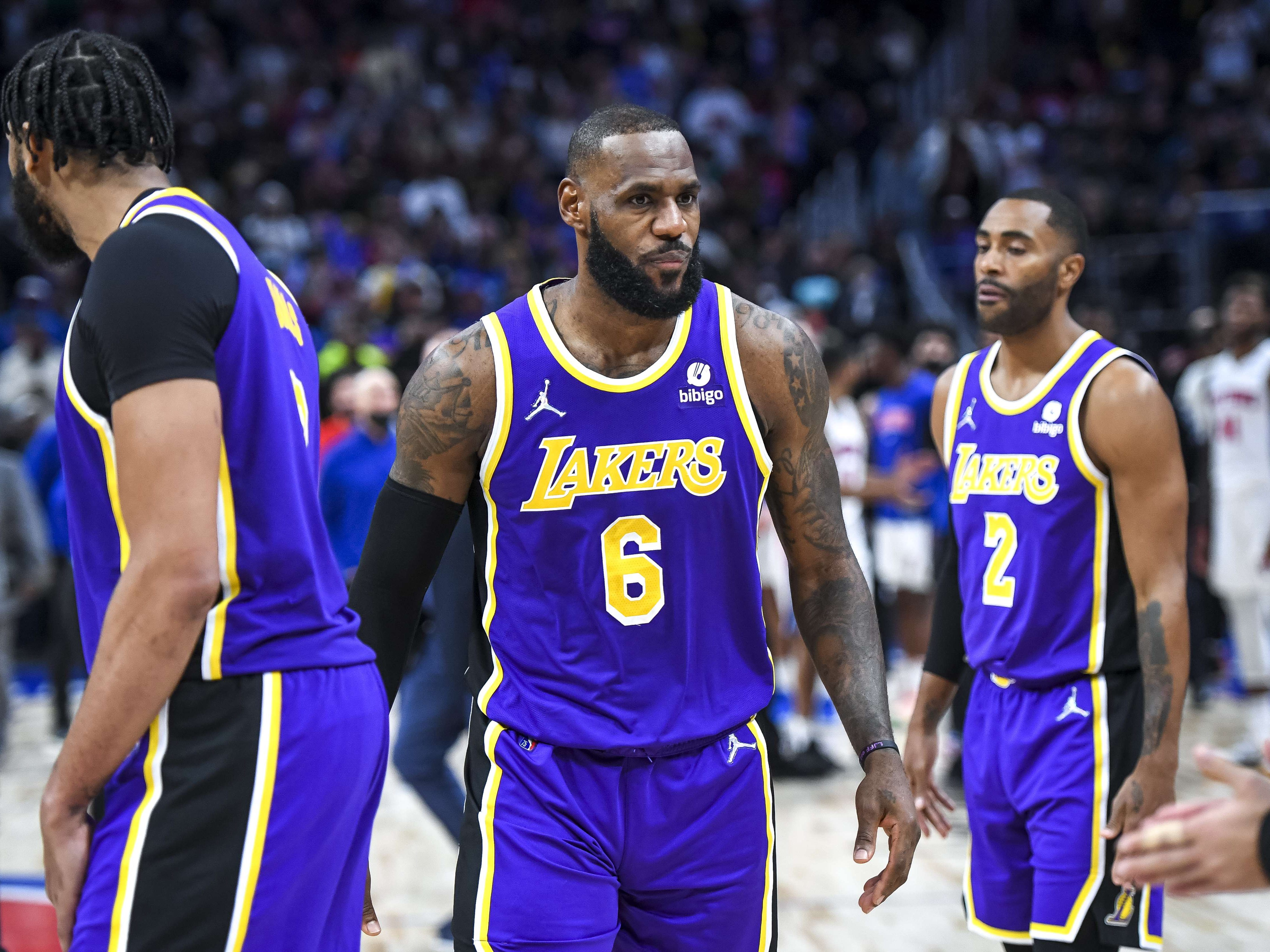 Zum zweiten Mal in seiner Karriere wurde LeBron James vom Spiel ausgeschlossen.