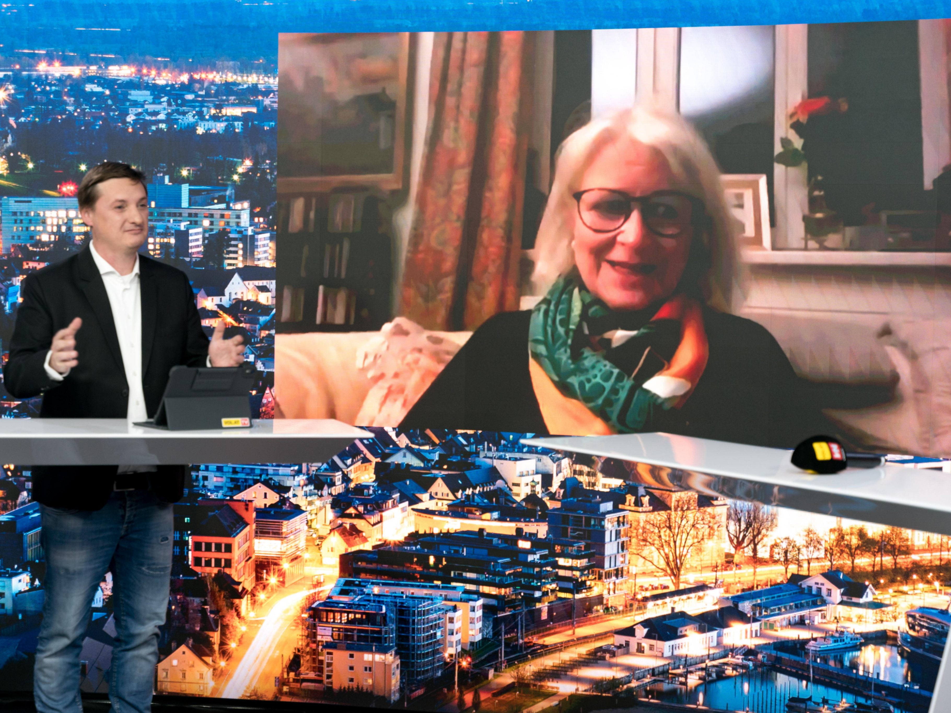 Dr. Adelheid Kastner zu Gast bei "Vorarlberg LIVE".