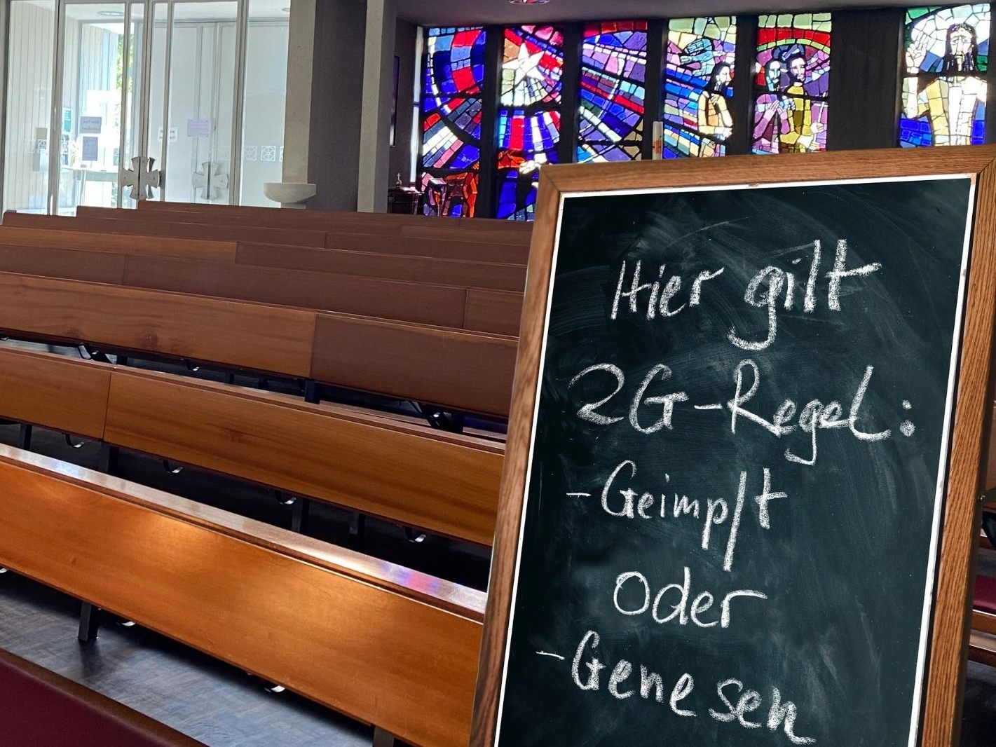 Gilt 2G bald auch in der Kirche?