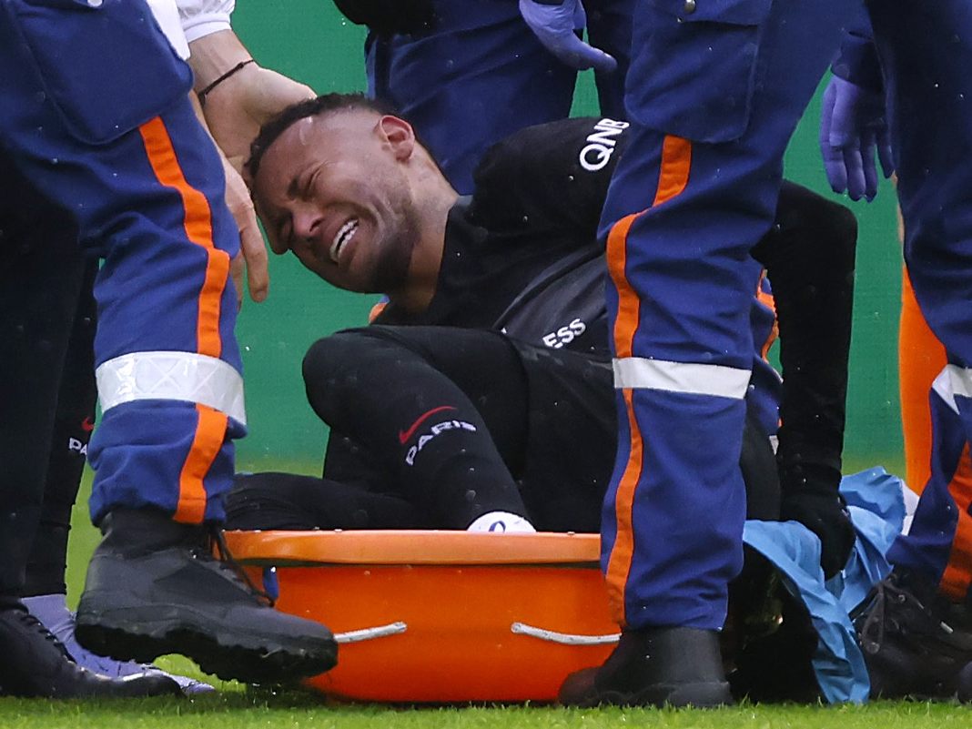 PSG-Star Neymar wird verletzungsbedingt einige Wochen ausfallen.
