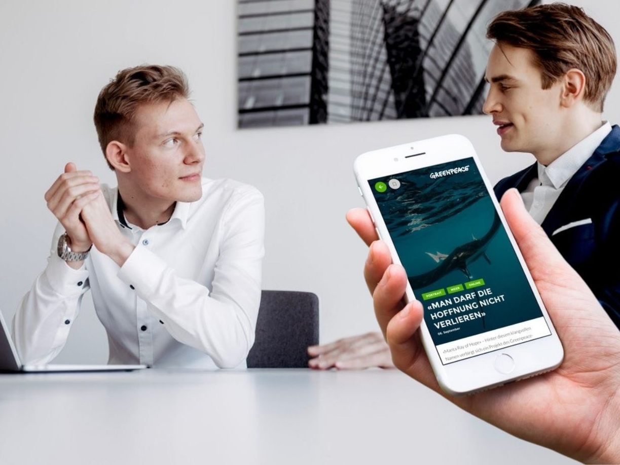 Lukas Gehrer und sein Team aus Höchst starten mit appful.io durch.