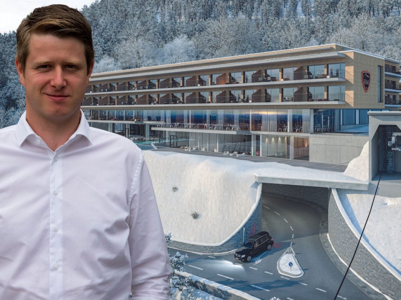 Bürgemeister Josef Lechthaler über das Avenida-Investorenmodell in St. Gallenkirch.