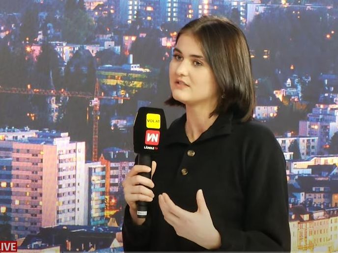 Anne Urbanek, BMHS-Landesschulsprecherin, war am Montag bei "Vorarlberg LIVE" zu Gast.