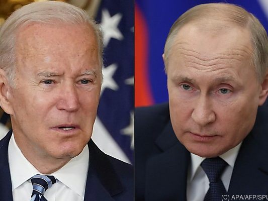 Joe Biden und Wladimir Putin sprechen am Donnerstag miteinander