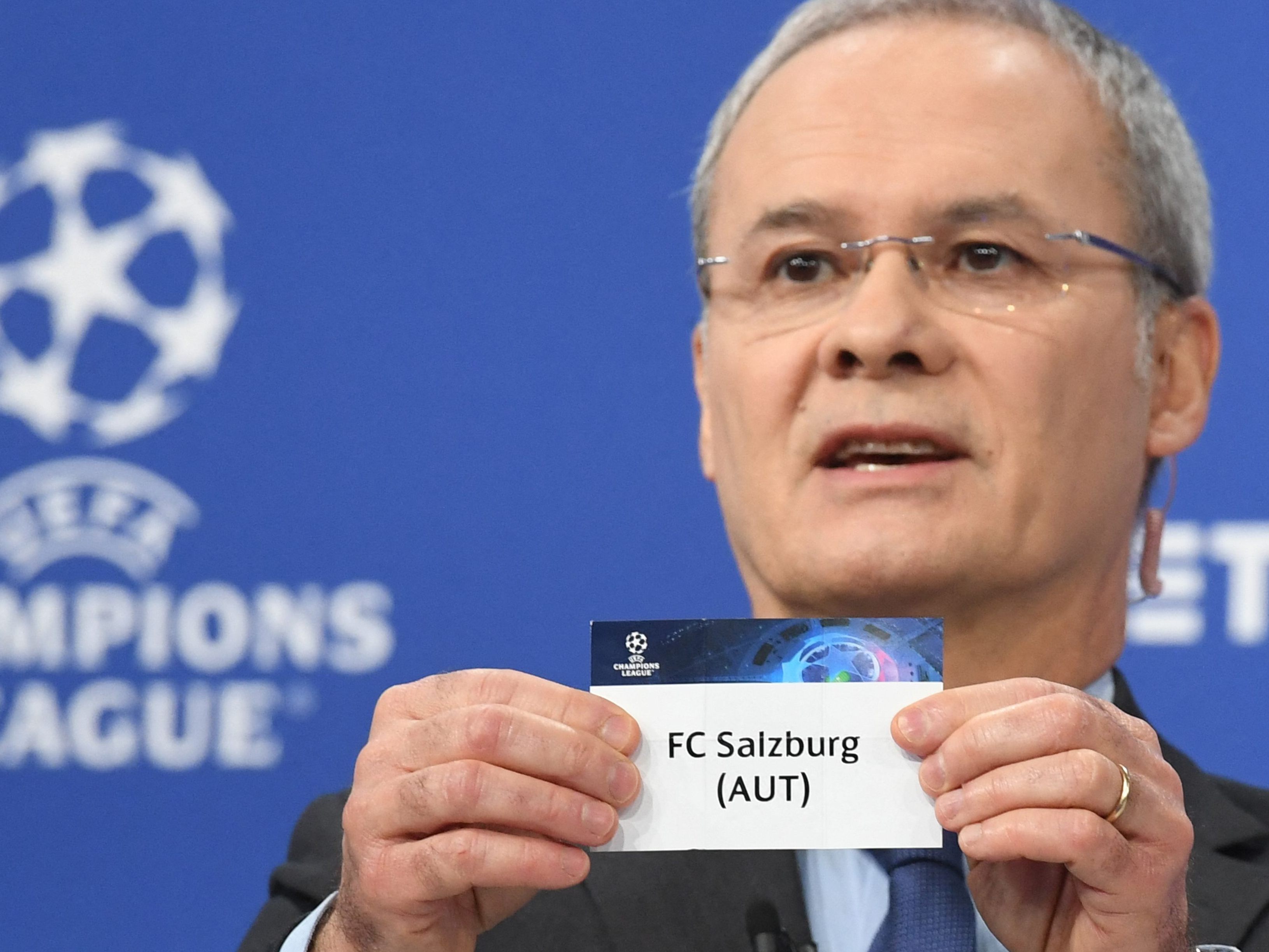 Um 15.00 Uhr wird die neue Auslosung einen neuen Gegner für Rb Salzburg im CL-Achtelfinale bringen.