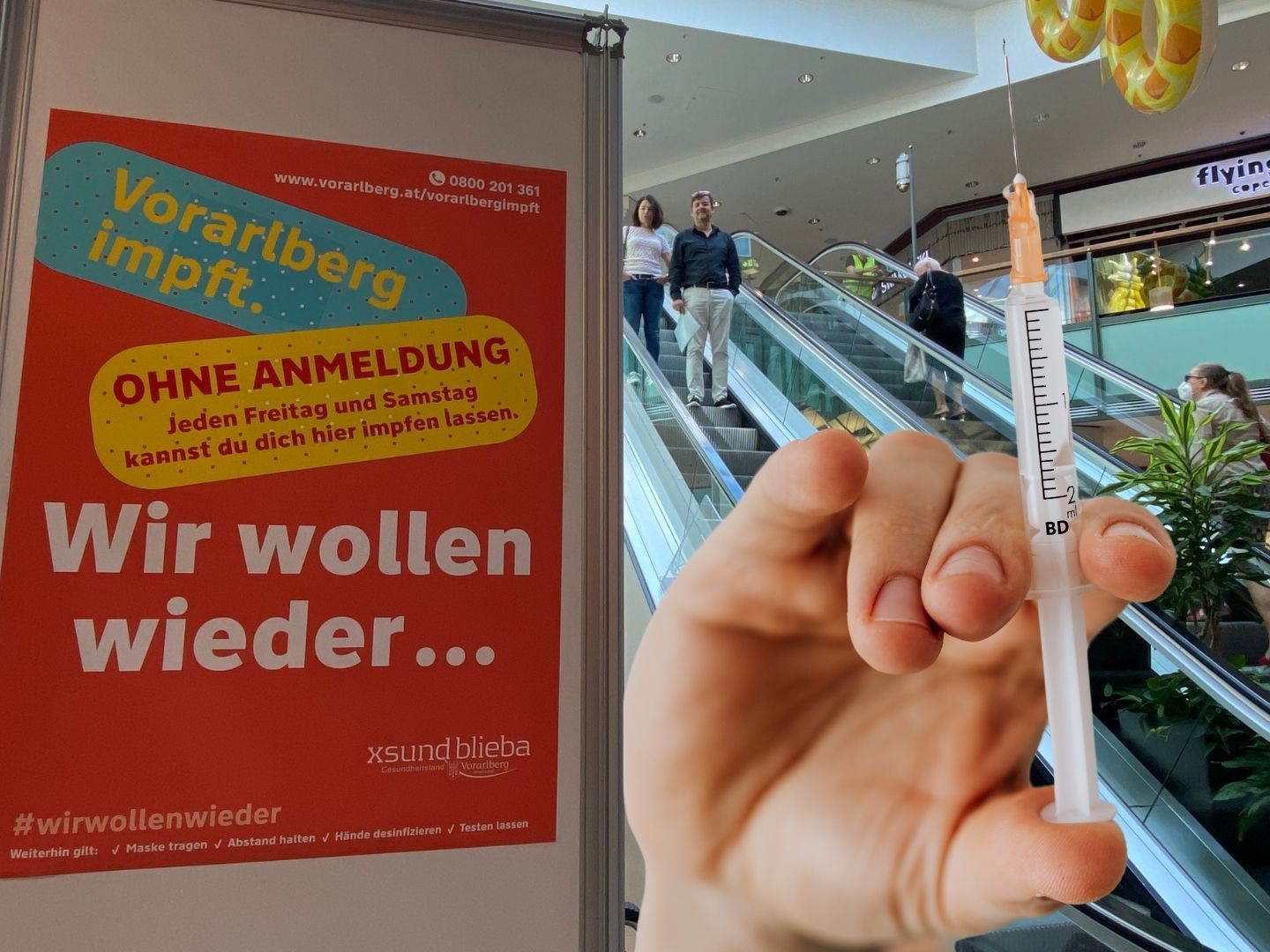 Über die Feiertage machen die Impfstationen vom Land eine Pause.