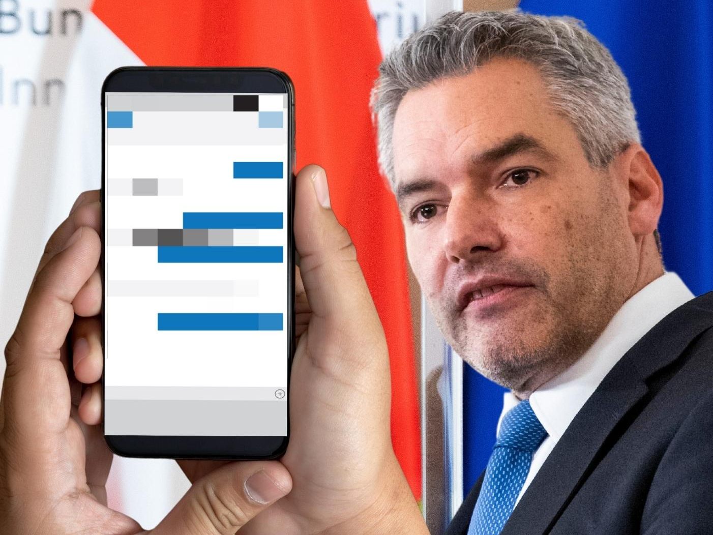 Kanzler Nehammer zu den Korruptionsvorwürfen.