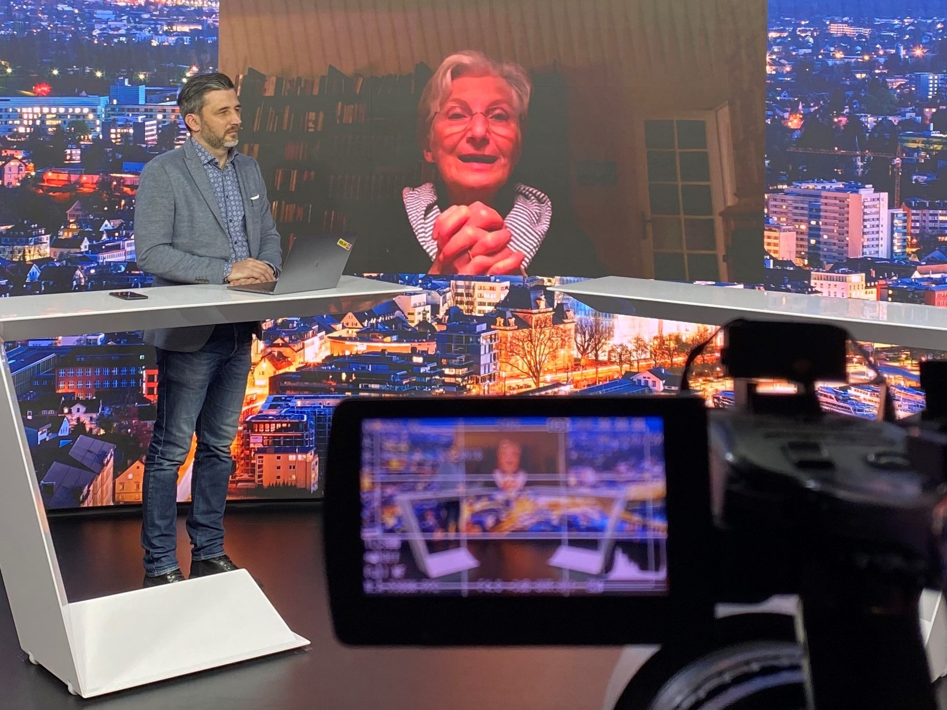Dr. Irmgard Griss zu Gast bei "Vorarlberg LIVE".