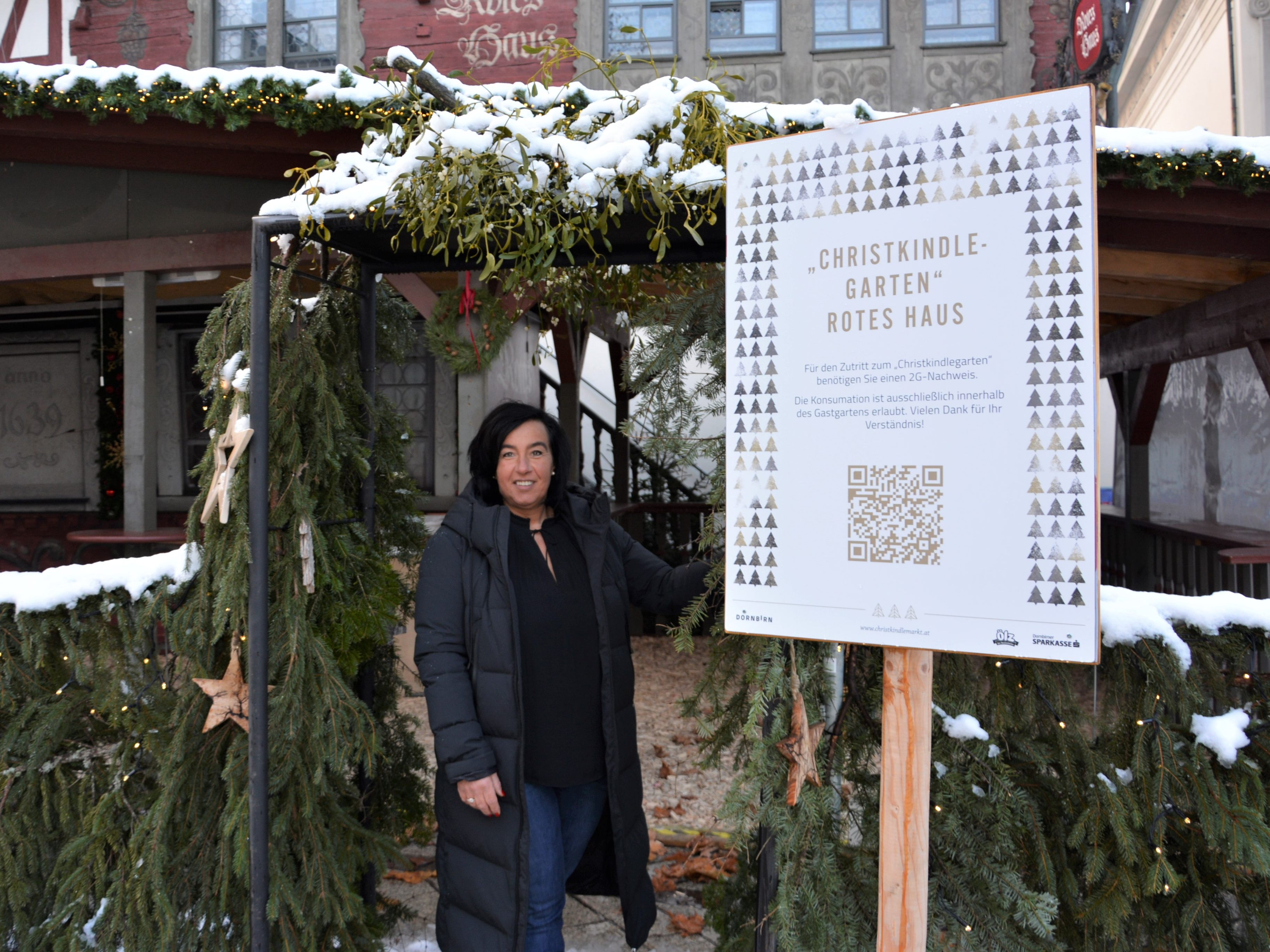 Die Gastronomen am Dornbirner Marktplatz hoffen auf eine baldige Wiedereröffnung des Christkindlemarktes.