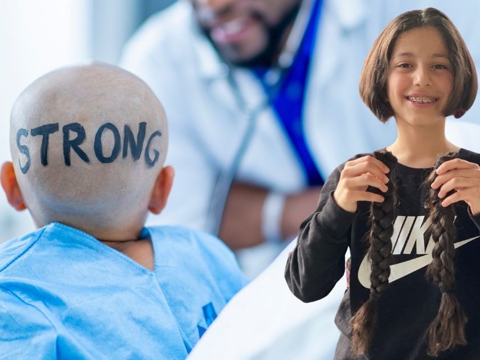 Suha aus Fußach hat den Krebs besiegt und spendet ihre Haarpracht an Kinder, die den schwierigen Weg noch vor sich haben.