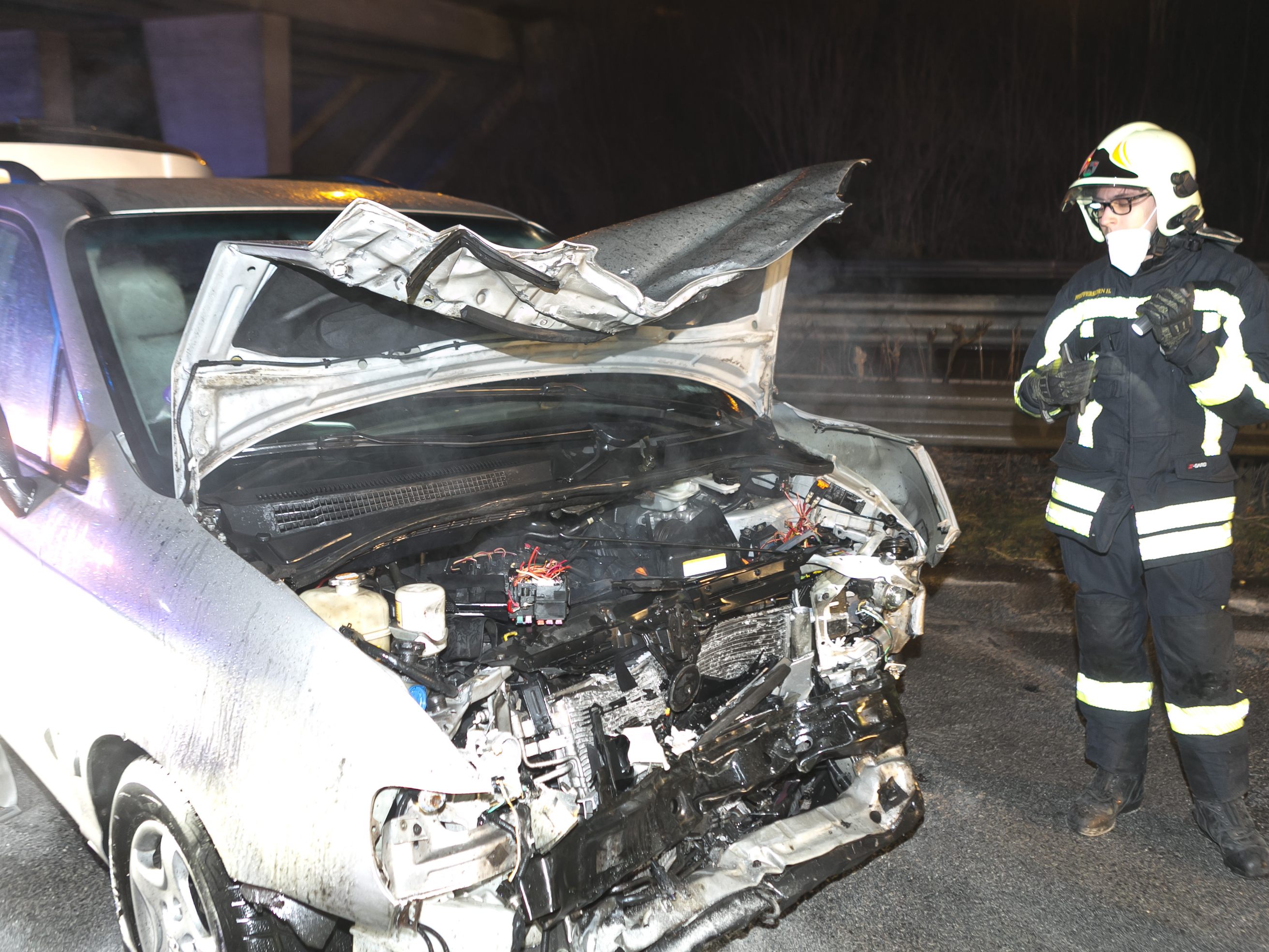 Unfall auf A14