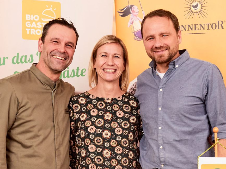 Roland König, Stefanie Brugger, Marc Brugger (v.l.n.r.)
