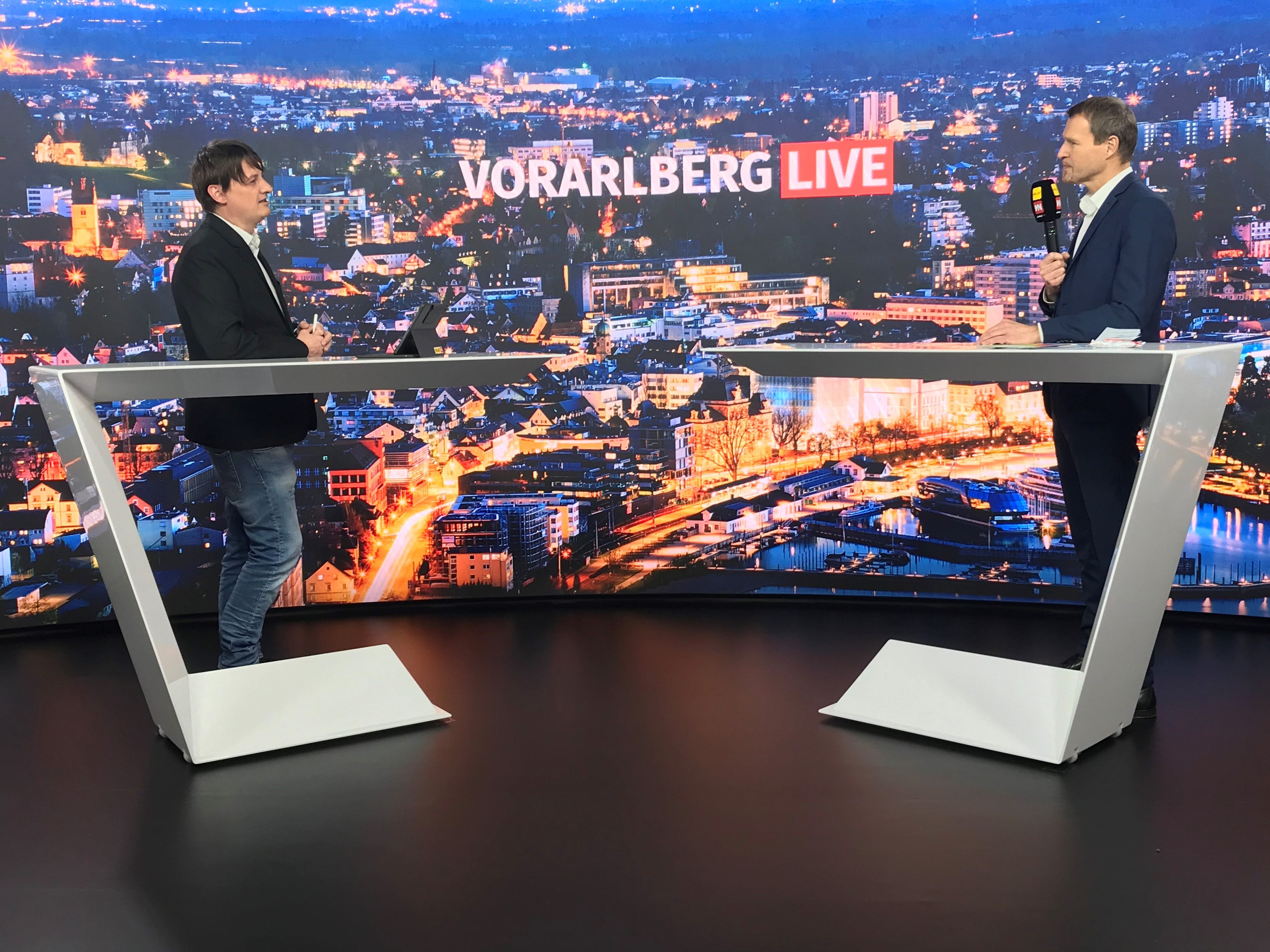 Christoph Jünger (UNICEF Österreich) bei "Vorarlberg LIVE".