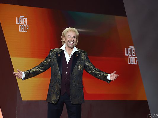 Gottschalk kehrt auch heuer mit "Wetten, dass..?" zurück