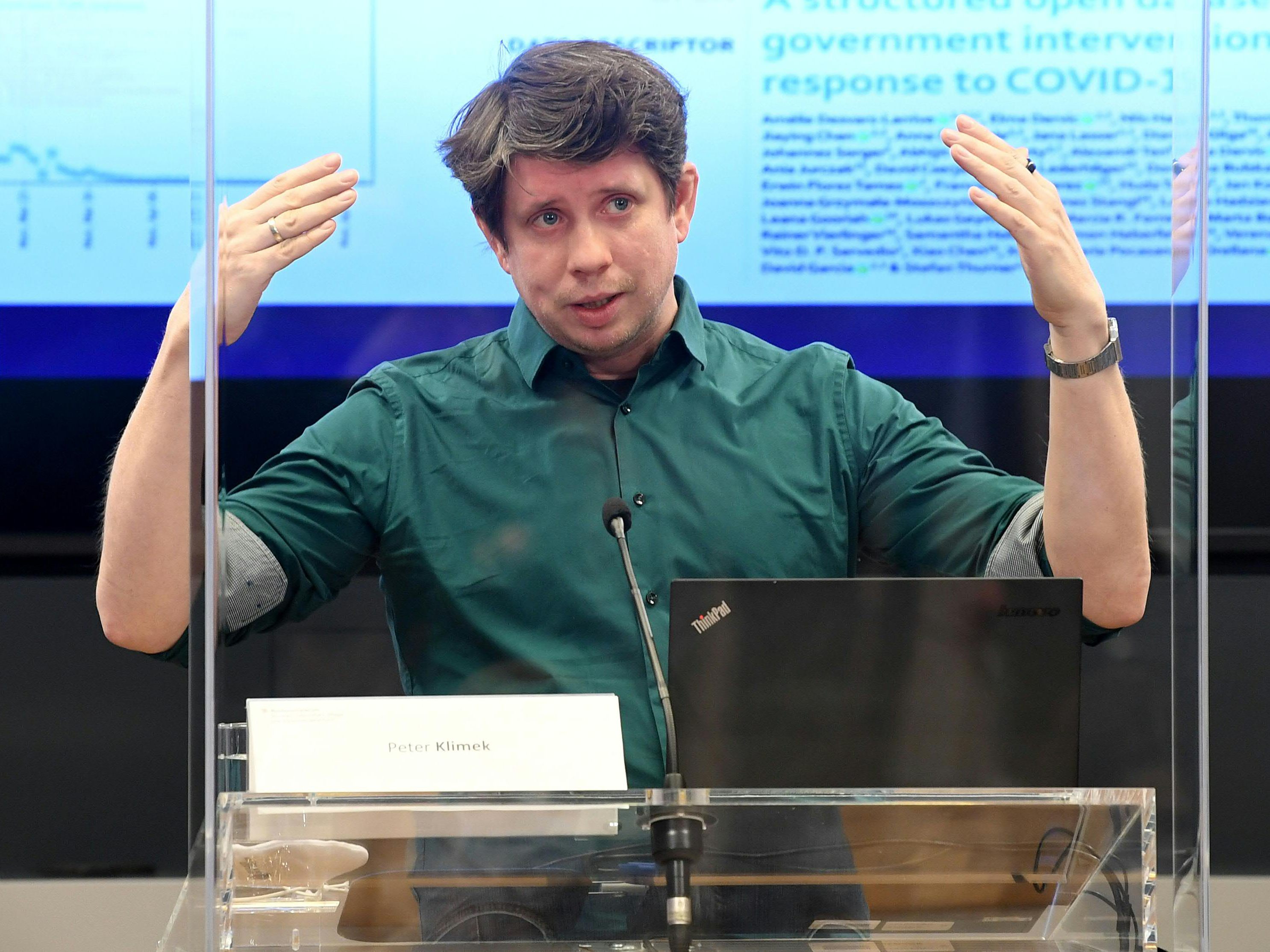 Peter Klimek ist Wissenschaftler des Jahres 2021.