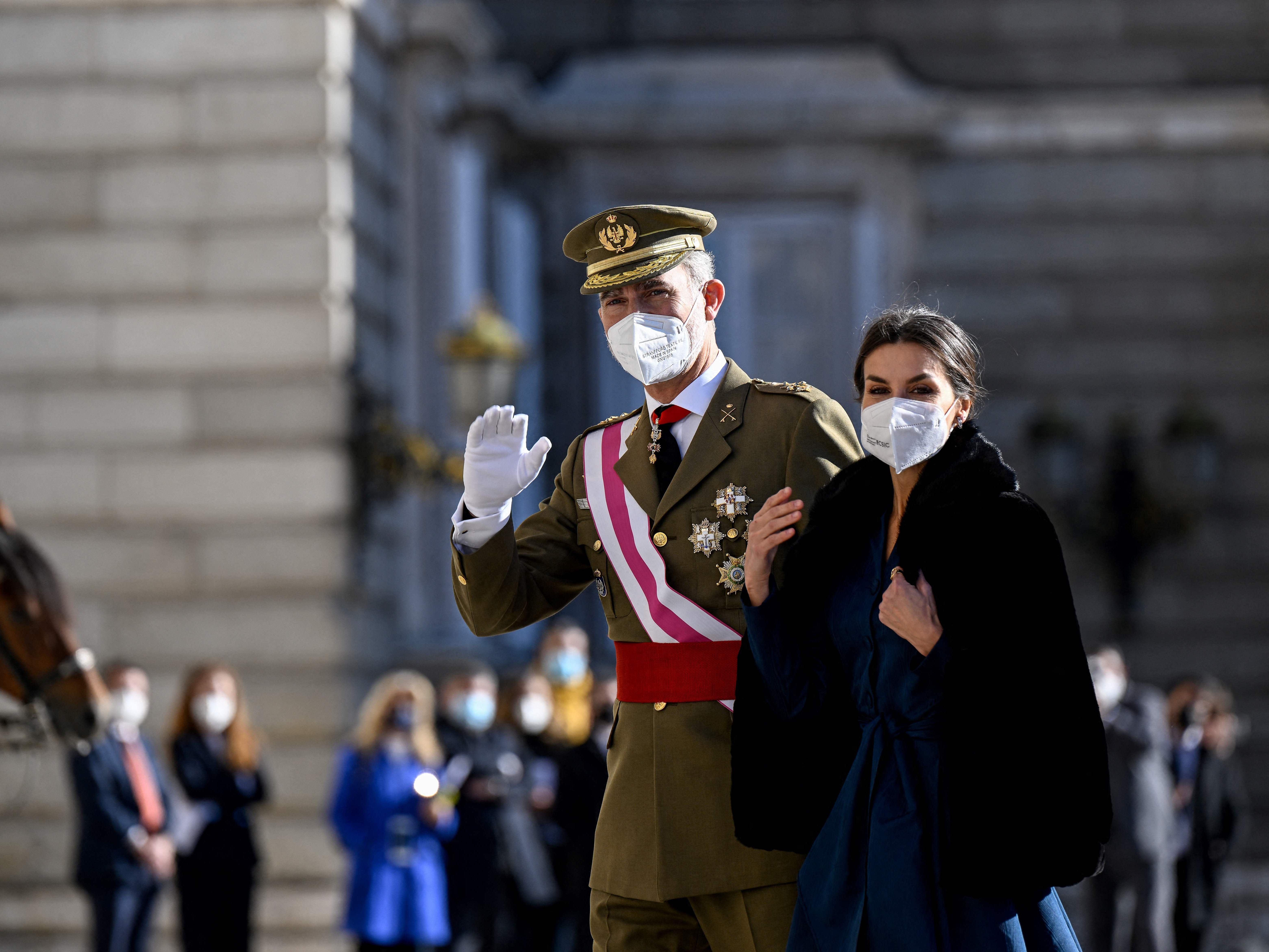 Das Spanische Königspaar absolviert einen Wien-Besuch.