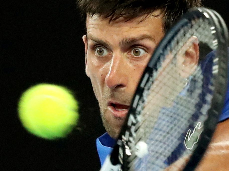 Novak Djokovic ist mit ungültigem Visum in Melbourne gelandet.