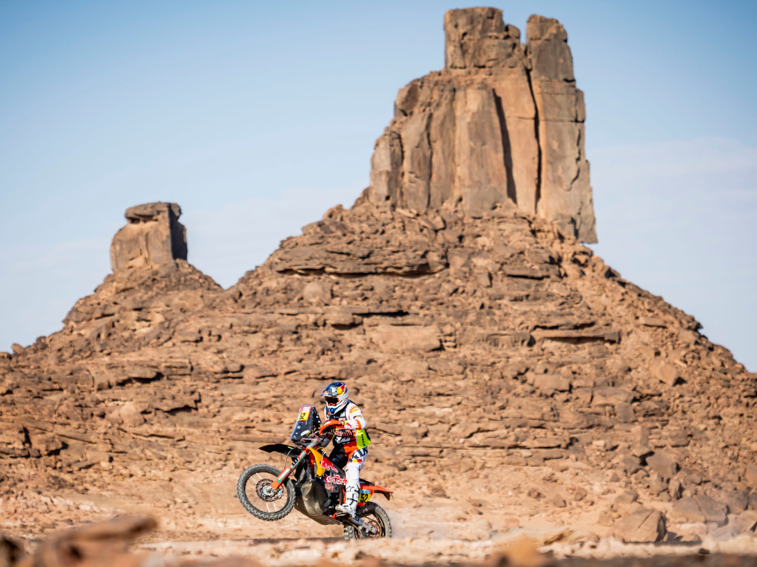 Matthias Walkner fiel bei der Rallye Dakar zurück.