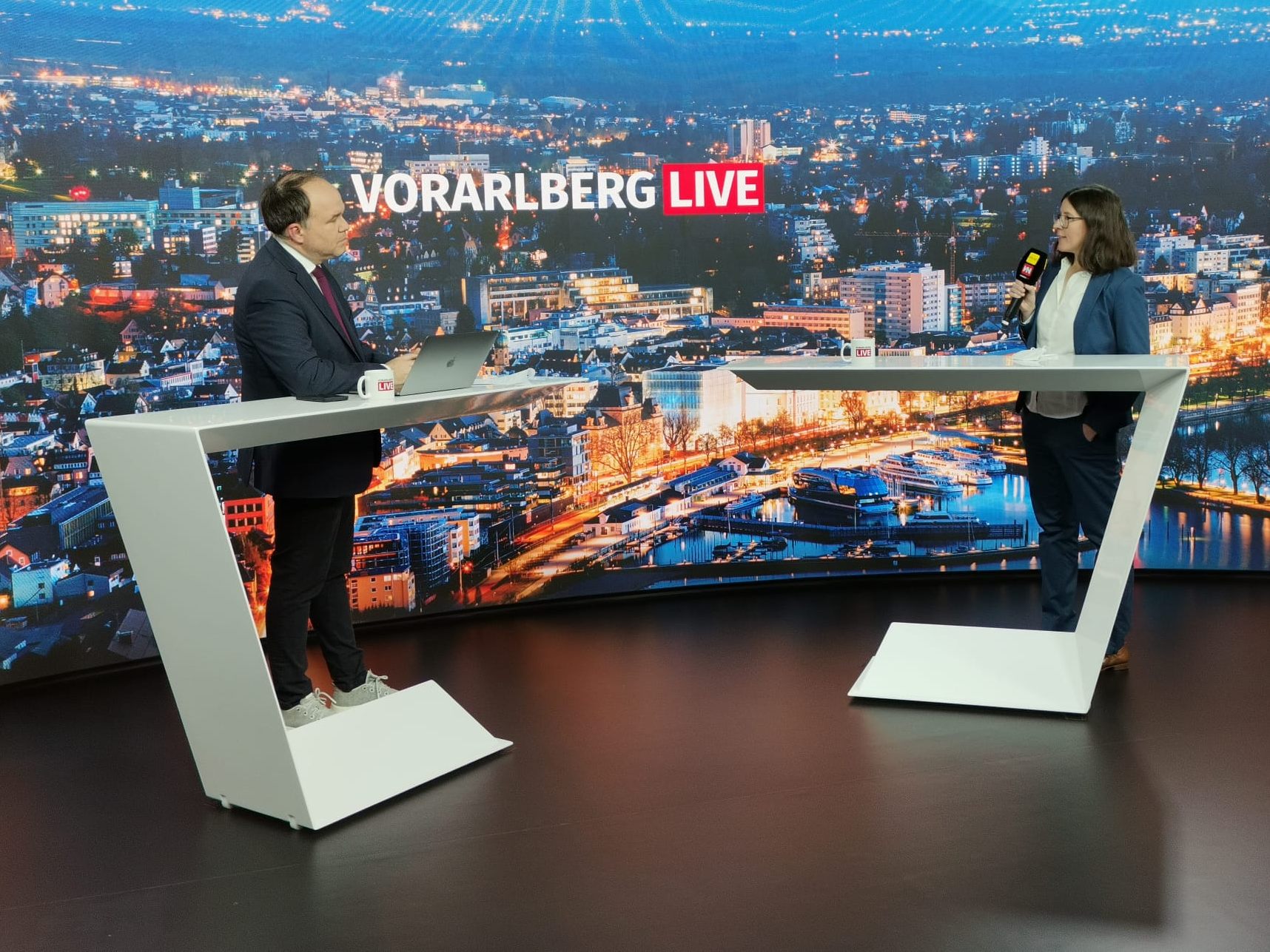 Dr. Verena Linder zu Gast bei der "Vorarlberg LIVE"-Sondersendung.