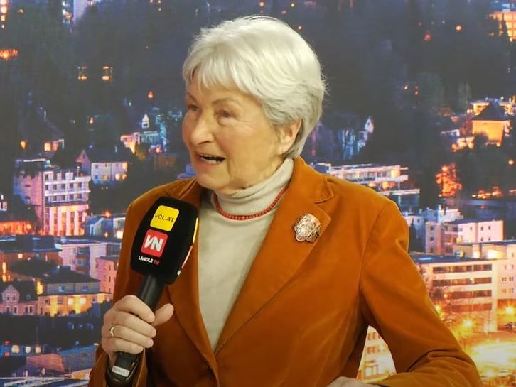 Hildegard Breiner bei "Vorarlberg LIVE".
