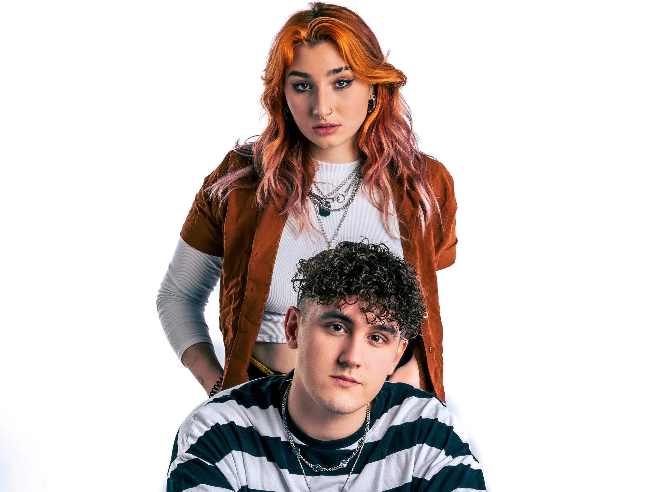 Die jungen Musiker LUM!X und Pia Maria freuen sich auf ihre ESC-Teilnahme.