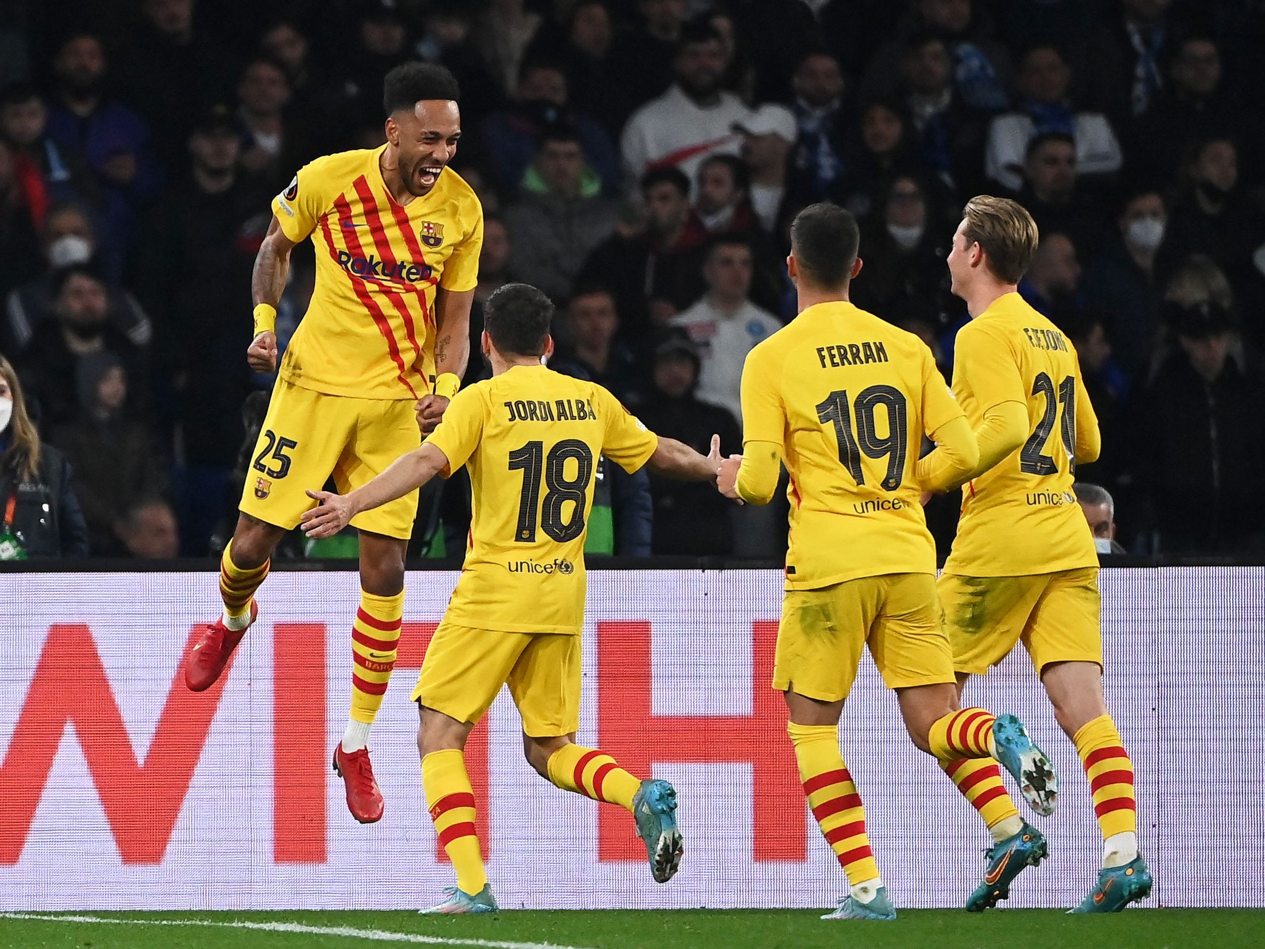 Aubameyang und Co. überzeugten beim Sieg gegen Napoli.