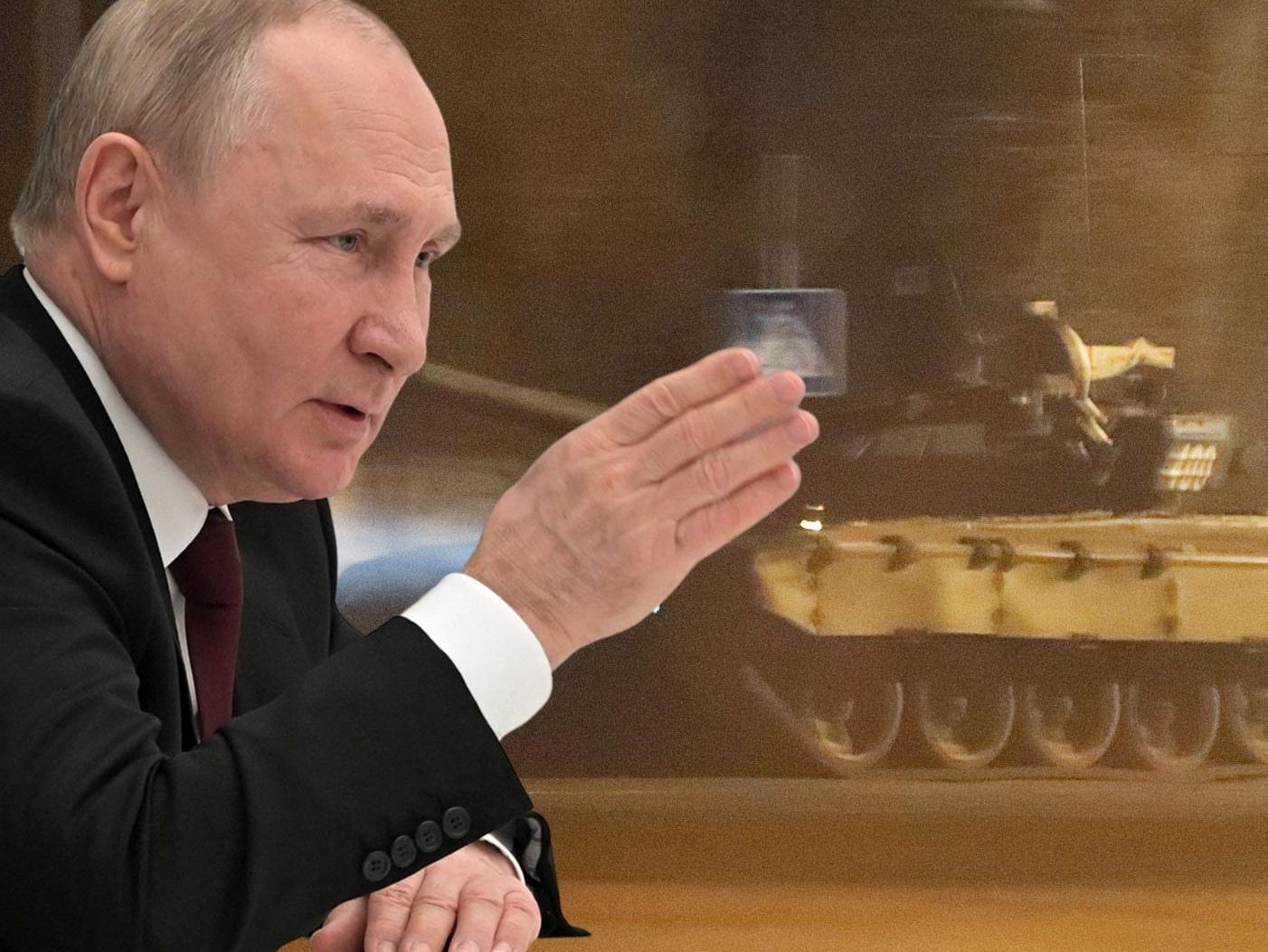 Während Kreml-Sprecherin Maria Sacharowa betonte, Moskau sei offen für Gespräche und Diplomatie, sendet Präsident Wladimir Putin (Bild) Truppen in die Ukraine.