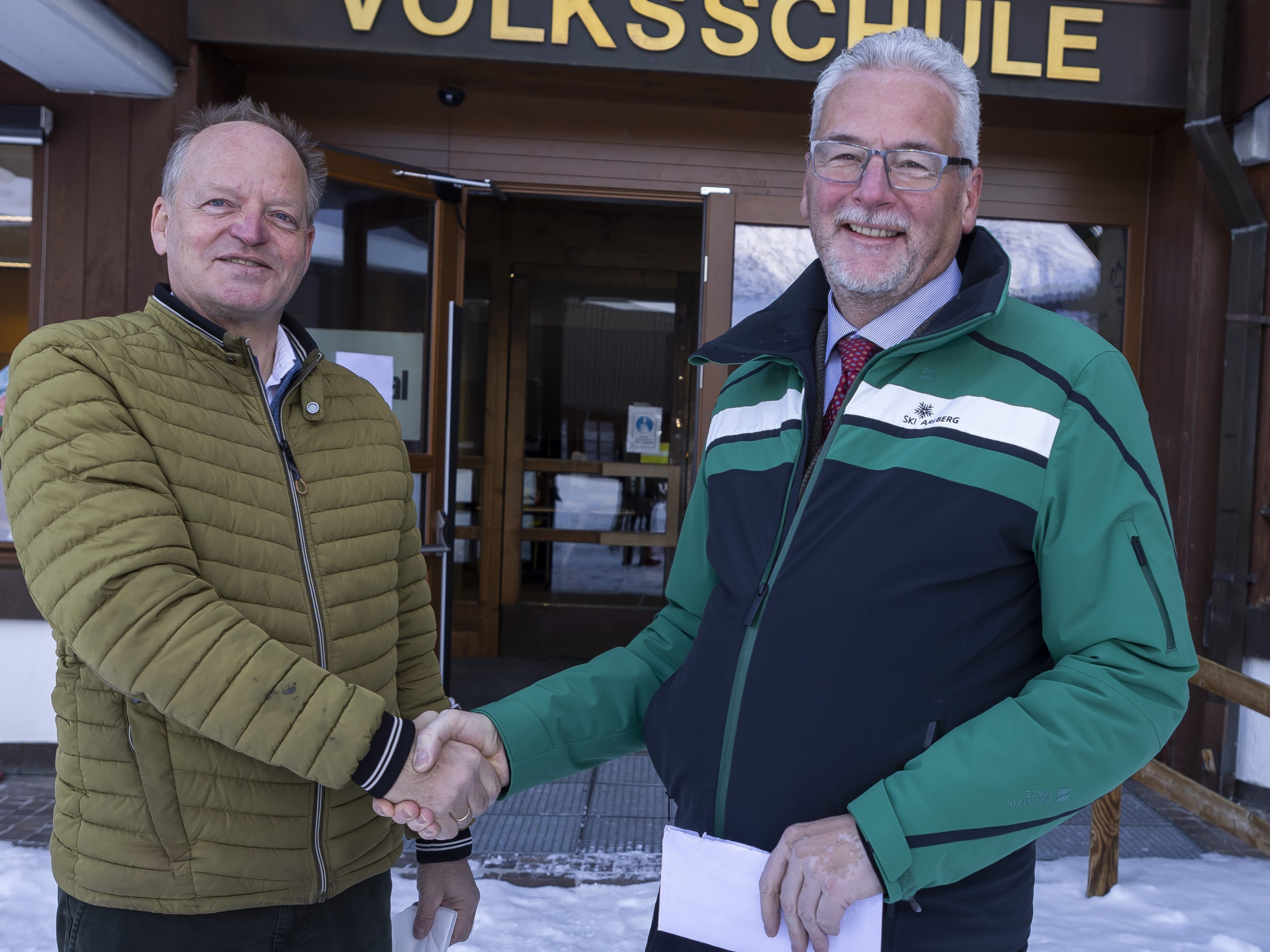 Lucian (rechts) erhielt fünf Stimmen mehr als Muxel (links)