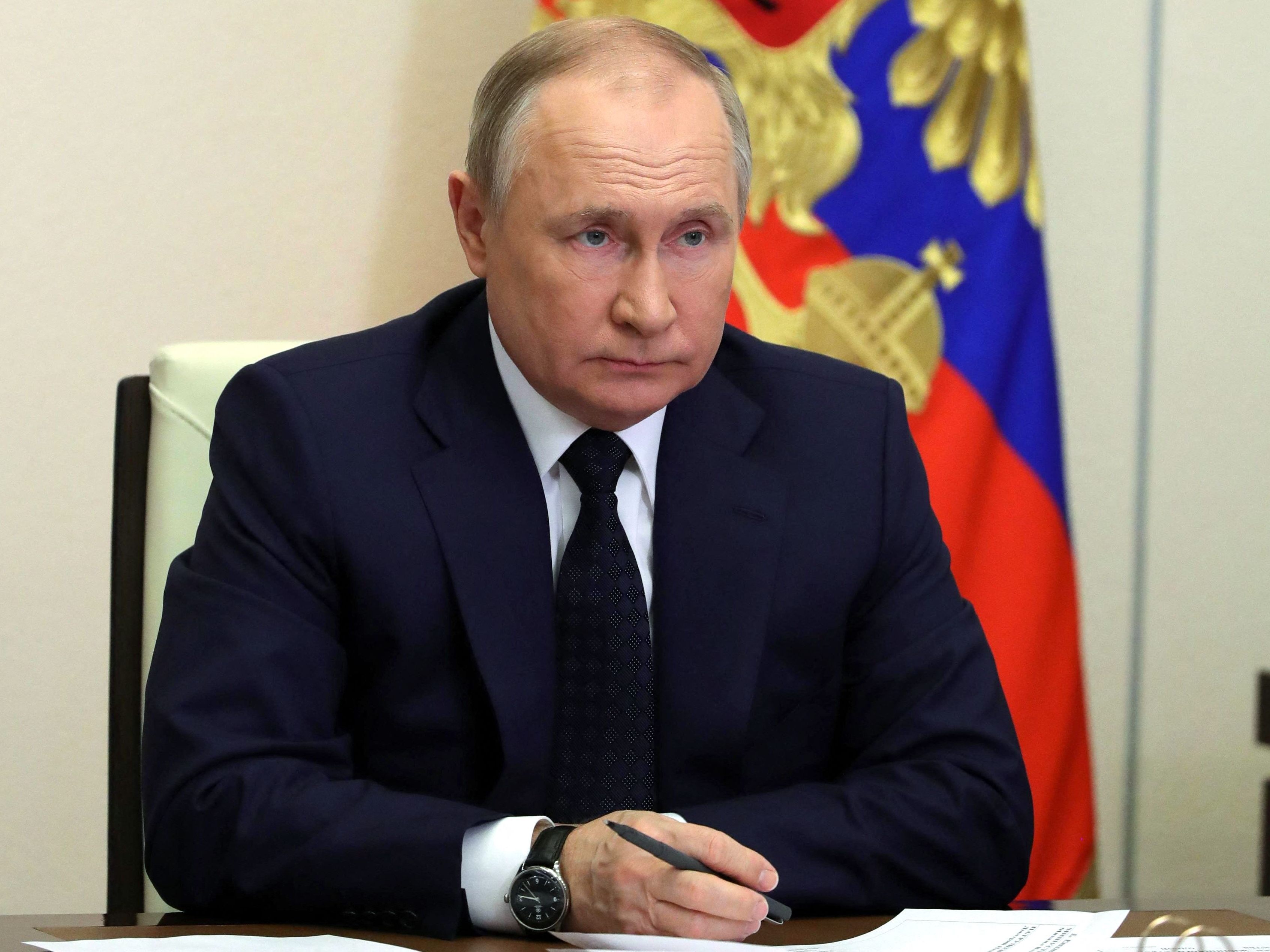 Gas aus Russland muss künftig in Rubel bezahlt werden, wie Putin anordnete.