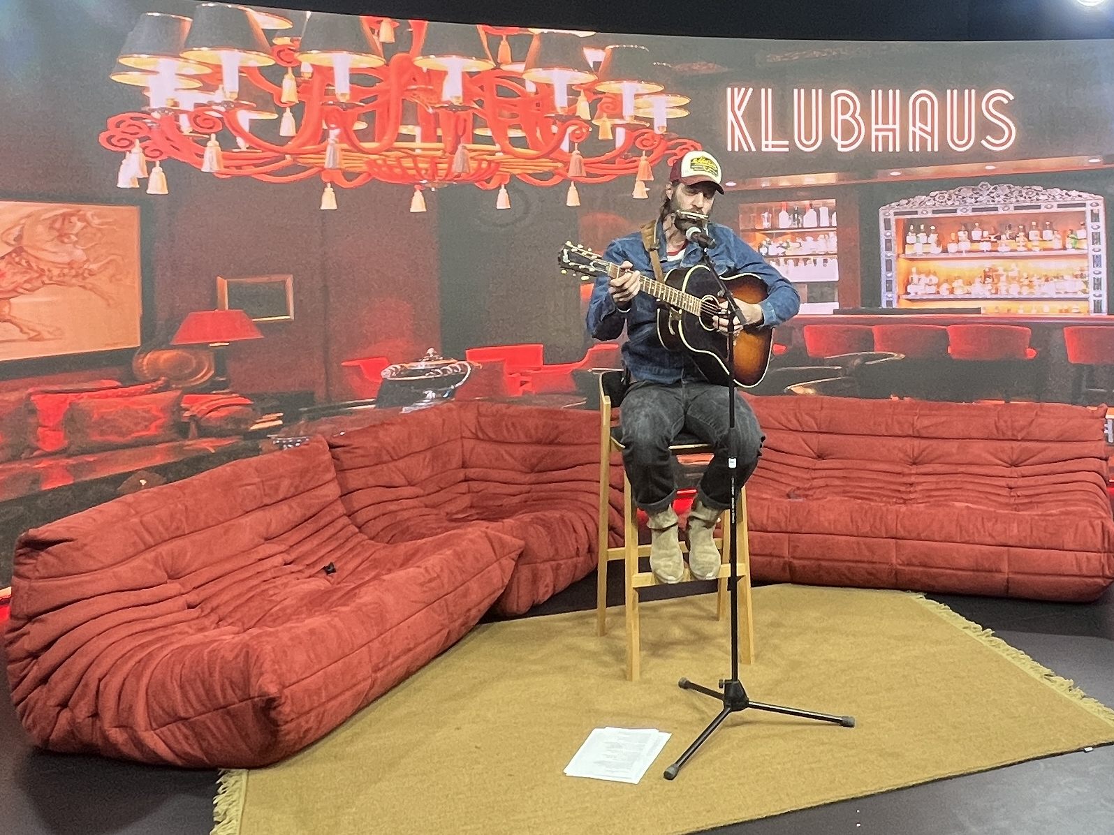 Prinz Grizzley im Klubhaus-Studio.