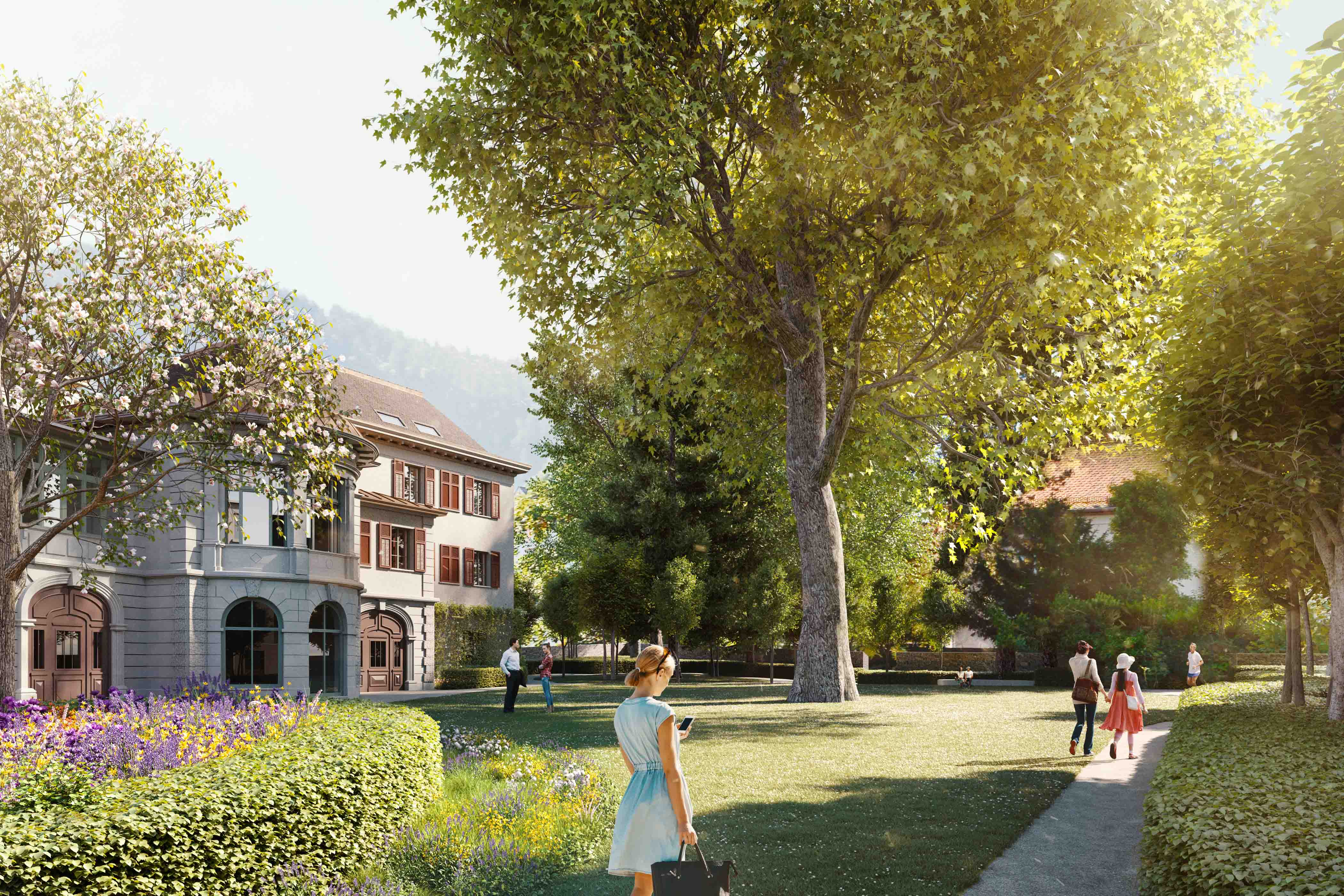 Bestmögliche Erhaltung des alten Baumbestandes