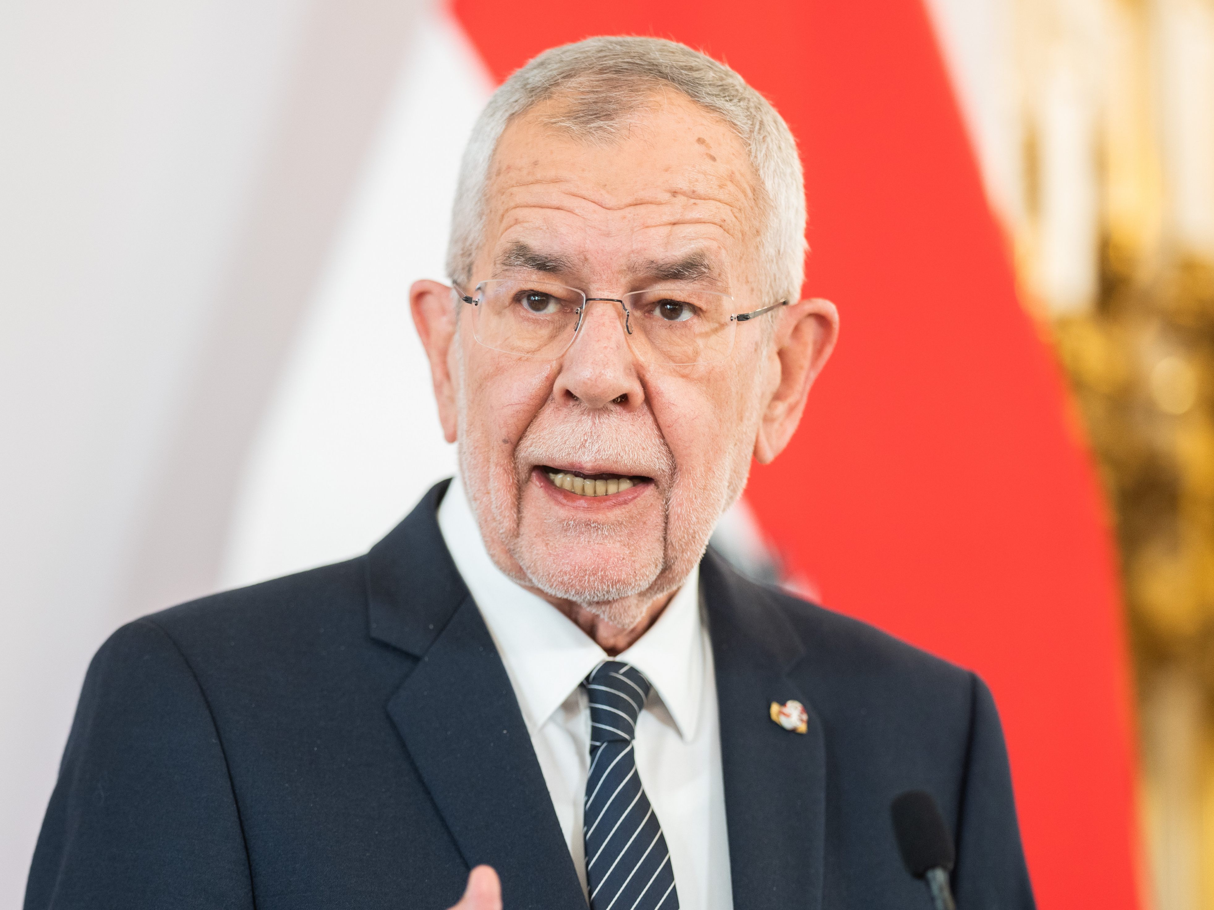 Bundespräsident Alexander Van der Bellen gibt am Sonntag den Startschuss zum Vienna City Marathon 2022.