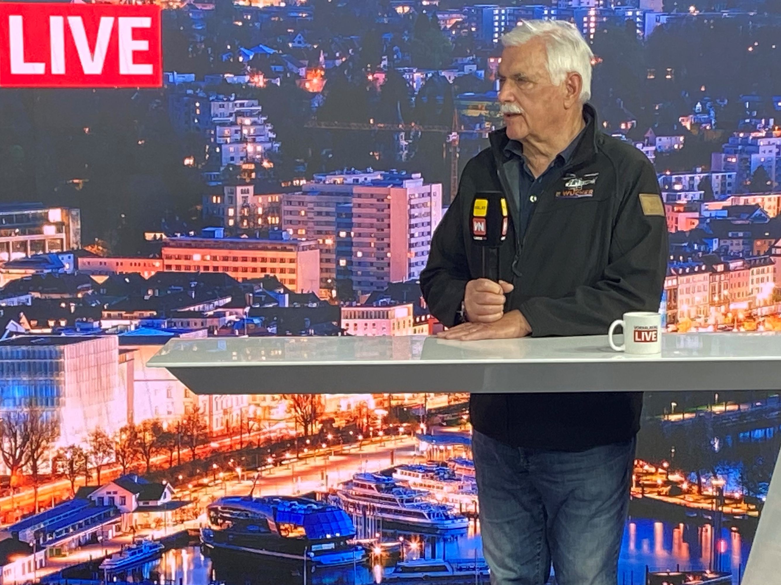 Hans Bösch war am Donnerstag zu Gast bei "Vorarlberg LIVE".