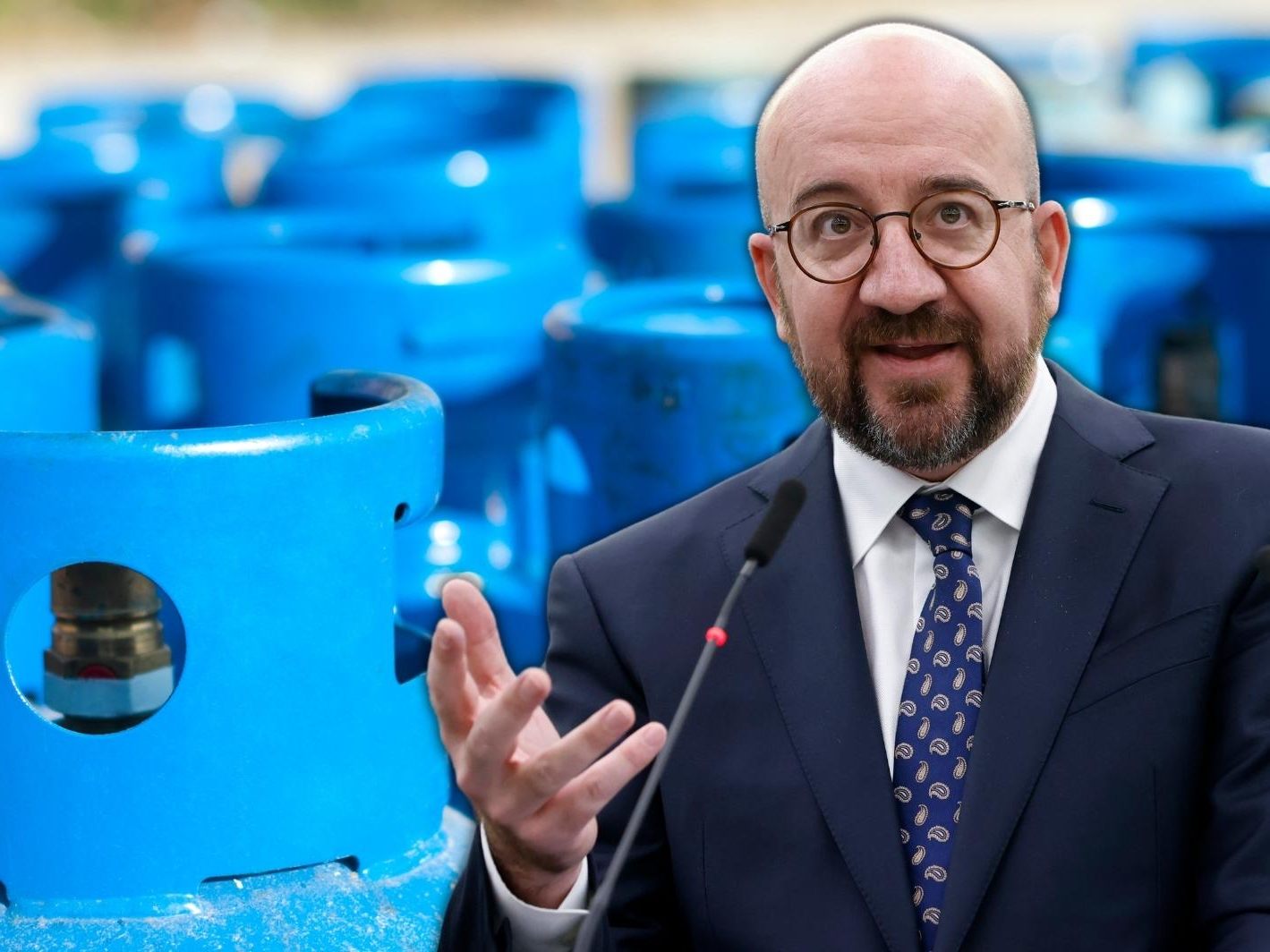 EU-Ratspräsident Charles Michel hält einen Importstopp von russischem Öl und letztlich auch von Gas für unumgänglich.